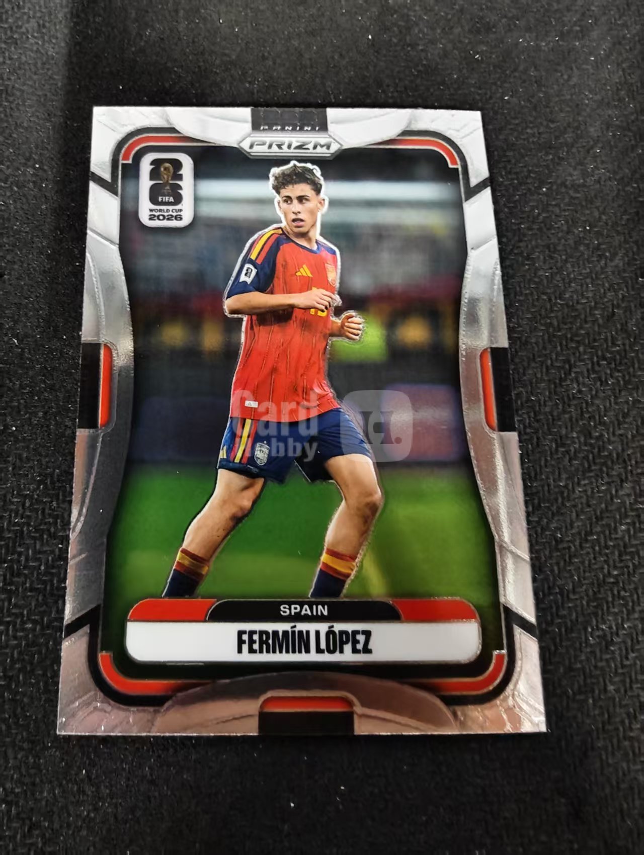 2026 Panini World Cup Prizm FERMIN LOPEZ 西班牙 费尔明 洛佩兹 PZ世界杯 划痕 边角瑕疵#76