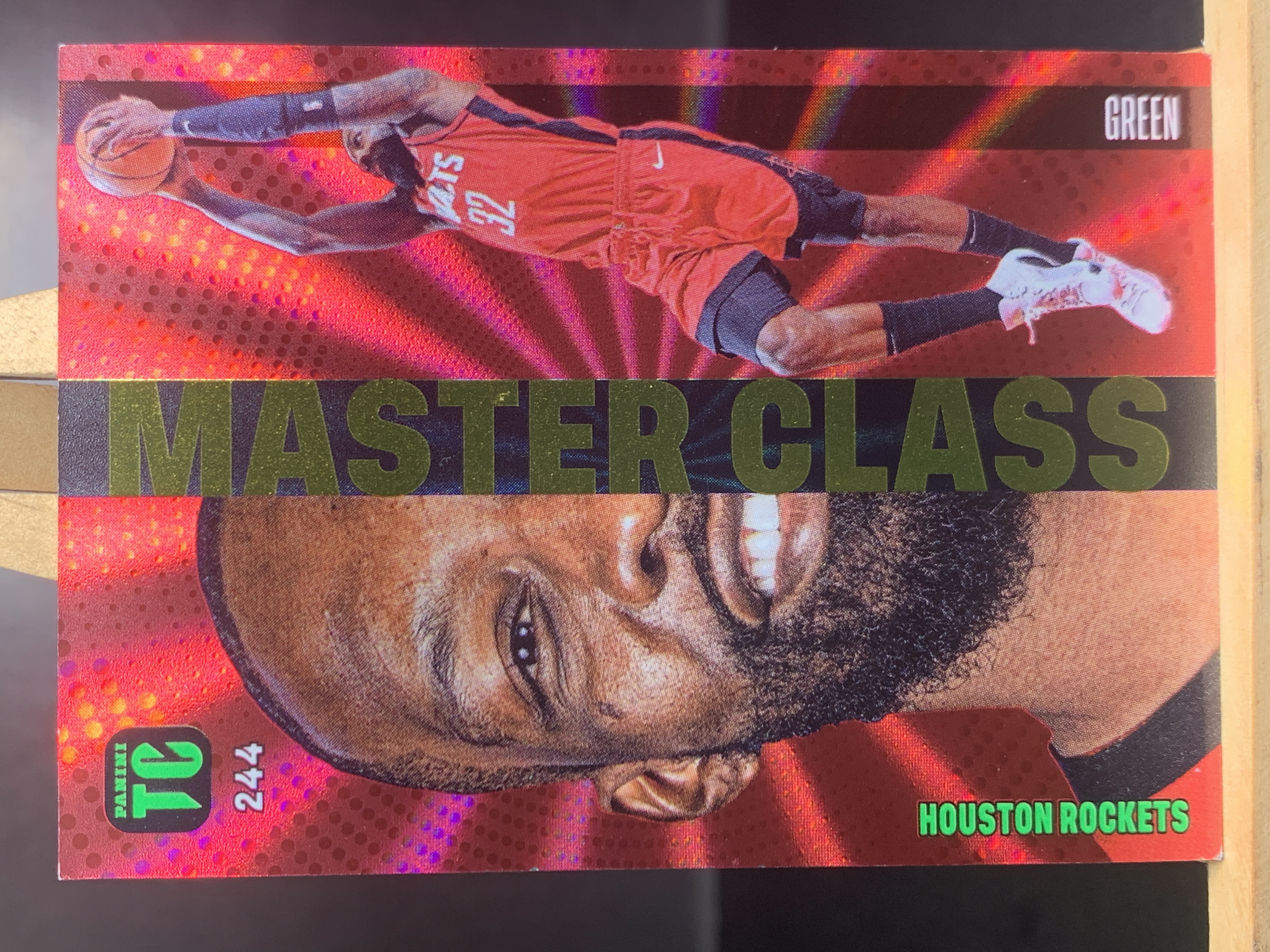 (S2) 2024 PANINI TC 折射 杰夫 格林 火箭 近期大热球星 收藏必备 边暇 ! ! !