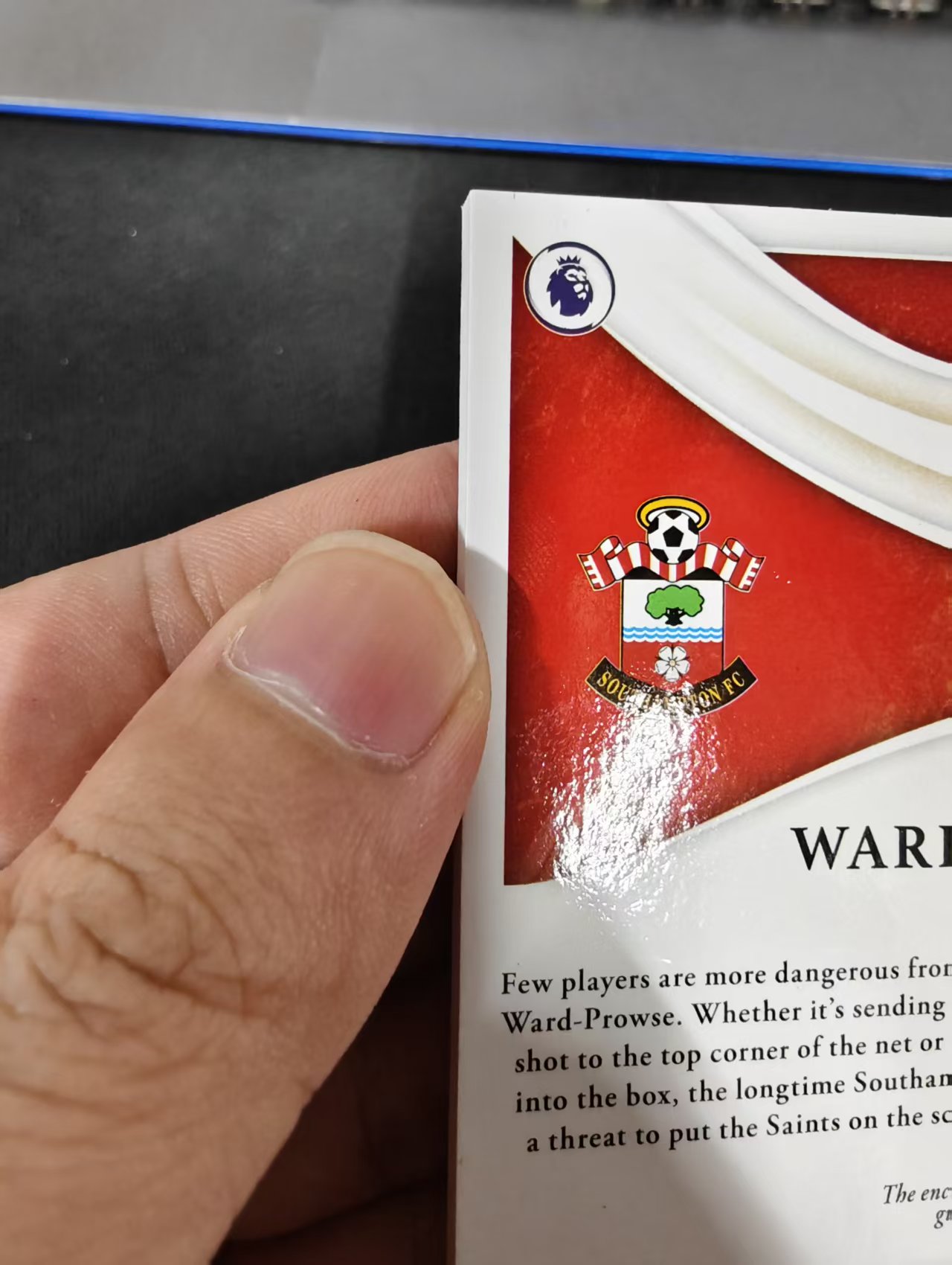 2020 Panini Immaculate James Ward Prowse 爱咪咪 南安普顿 沃德 普劳斯 大窗 落场 亲穿 球衣卡 99编 瑕疵如图