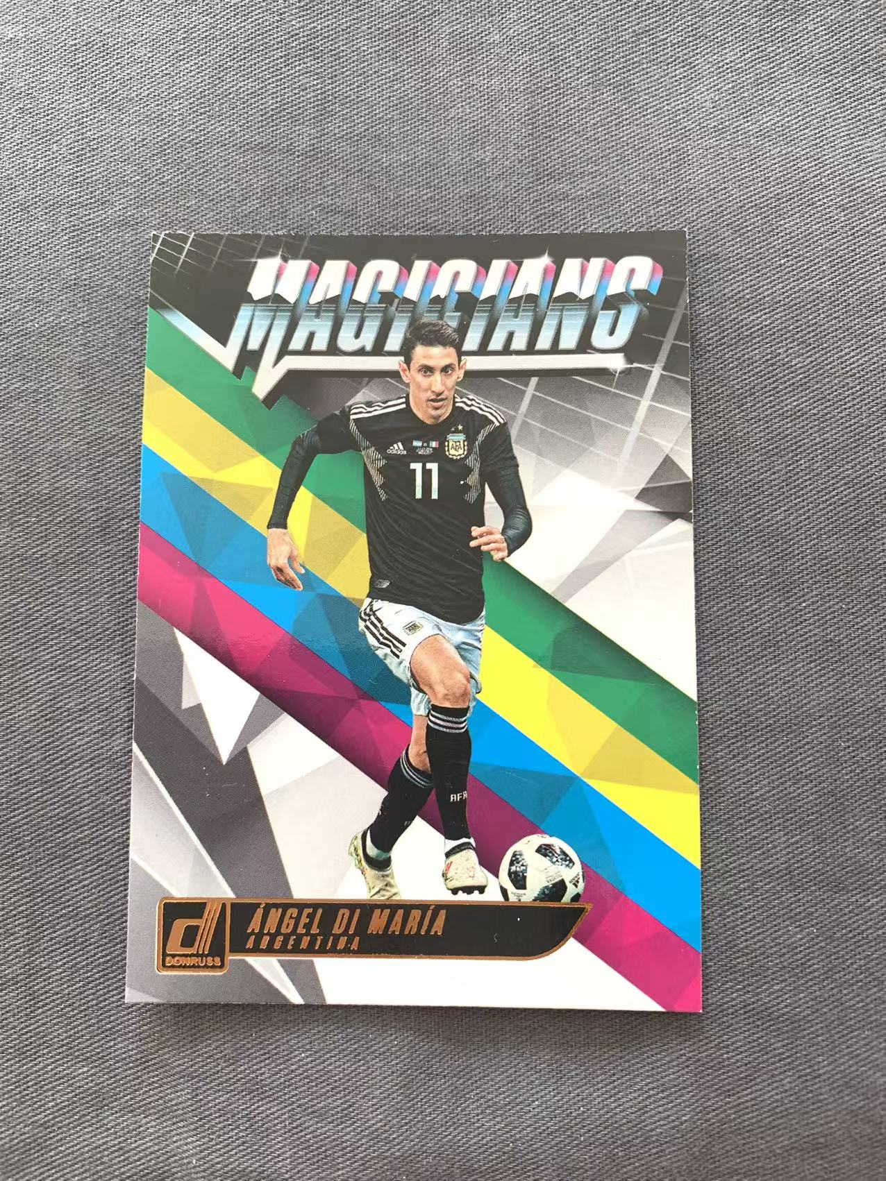 2018 Panini Chronicles Angel Di Maria 2018-19 PANINI Donruss 阿根廷 迪玛利亚 魔术师 球星卡 戴戴