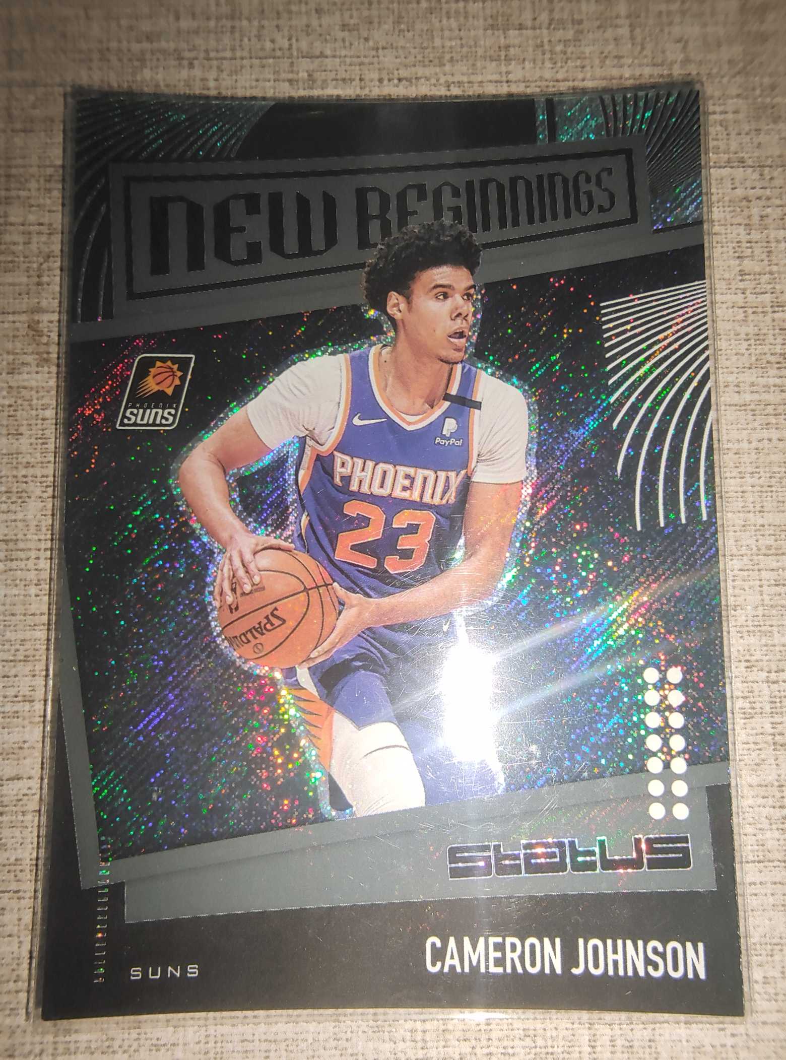 2019-20 Panini Status Cameron Johnson 卡梅隆 约翰逊 黄蜂 篮网 小粉红