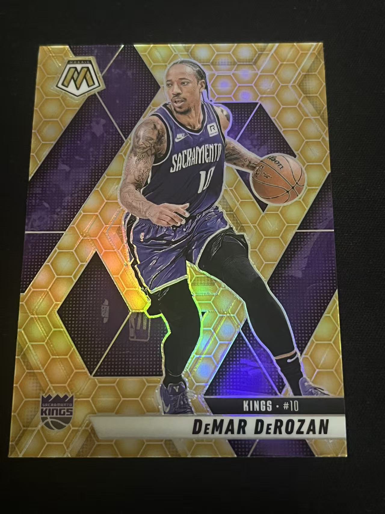 2024-25 Panini Mosaic DeMar DeRozan 国王 德玛尔-德罗赞 蜂窝折 大比例 SSP