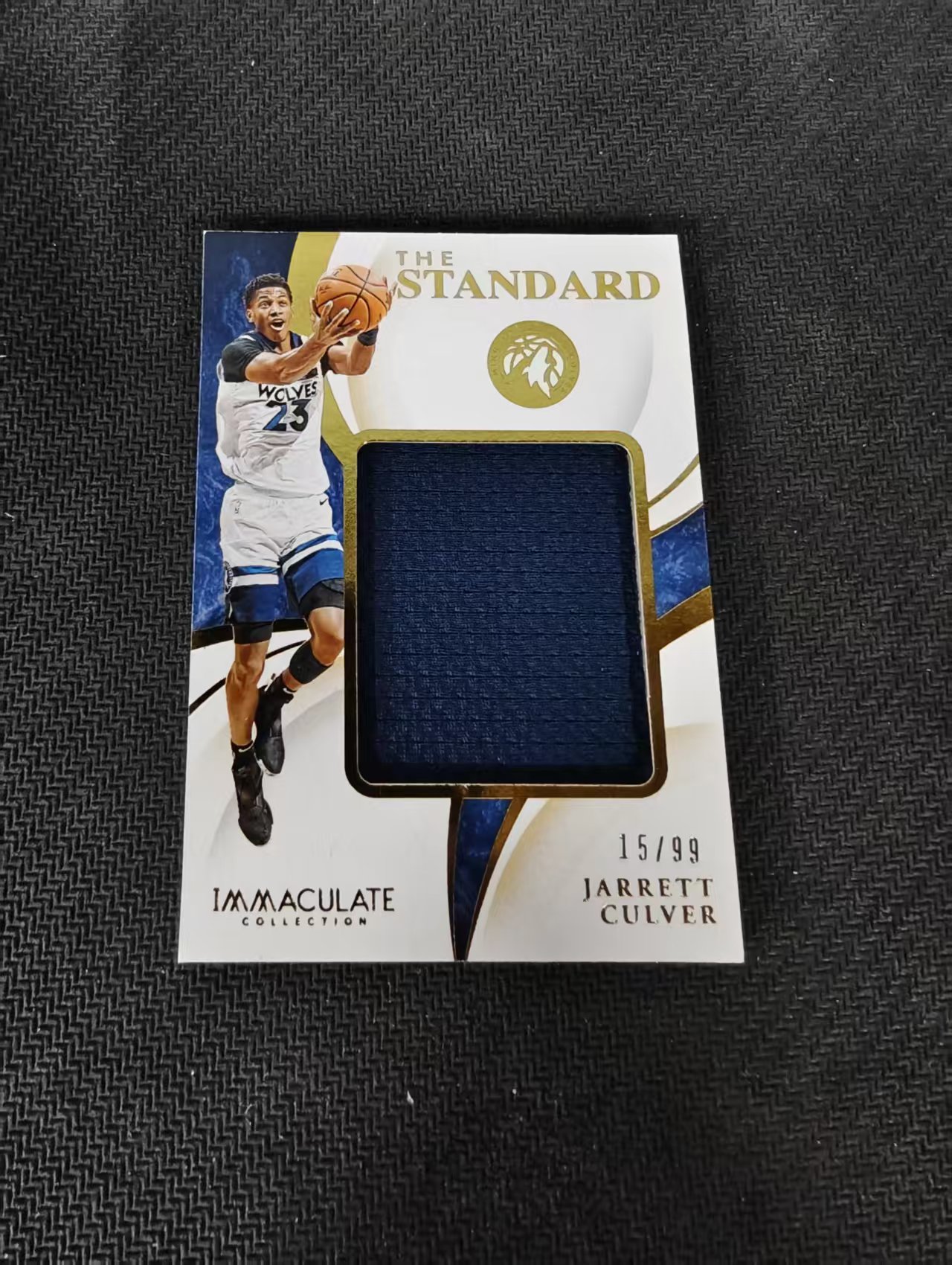 【可合并,不累计】2019-20 IMM Immaculate Jarrett Culver 森林狼 贾雷特 贾里特 卡尔弗 大窗 球衣 物料 实物 99编