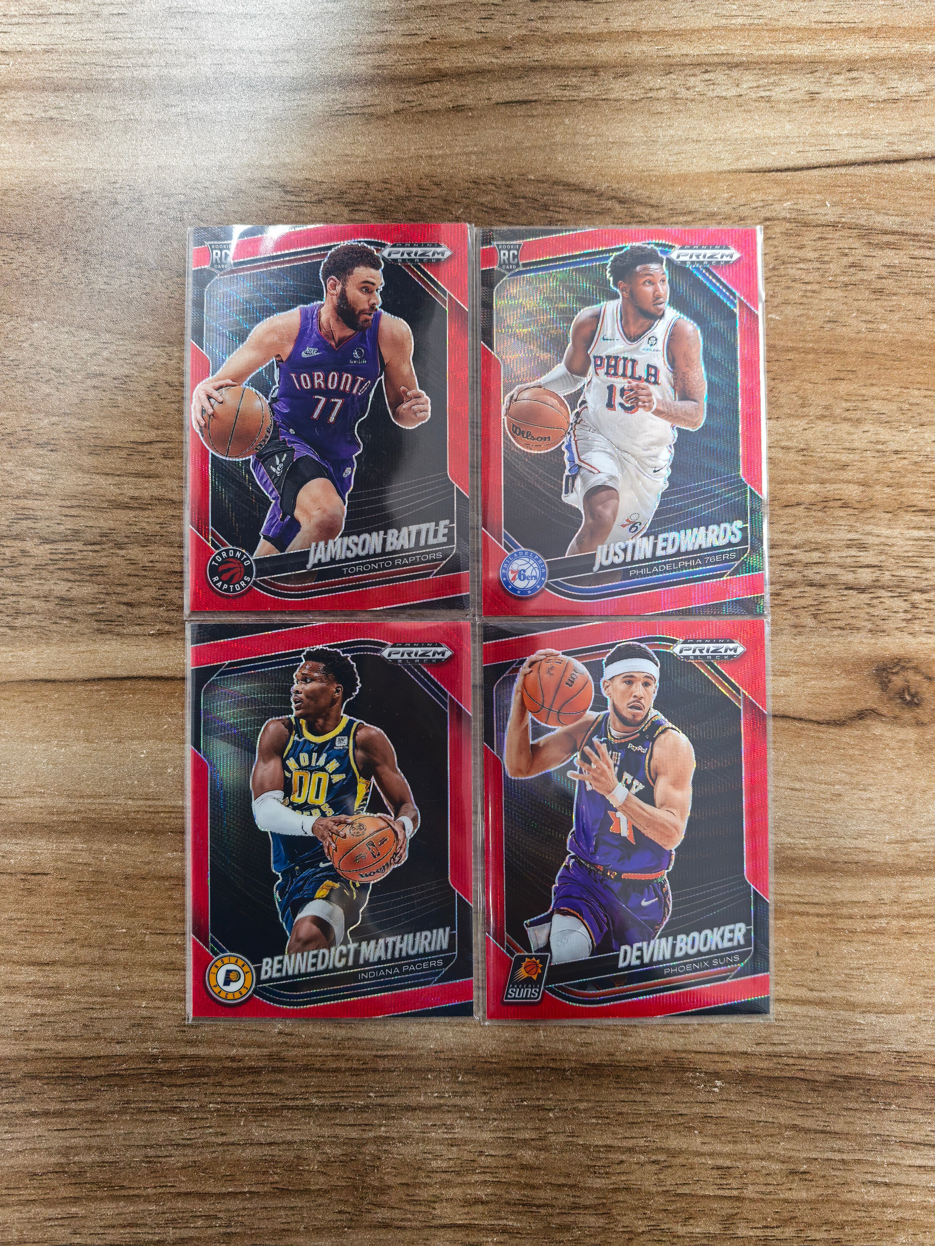 2024-2025 PANINI PRIZM BLACK 一图打包 红波纹折 折射 不包卡品 详情见图 收藏必入 流浪
