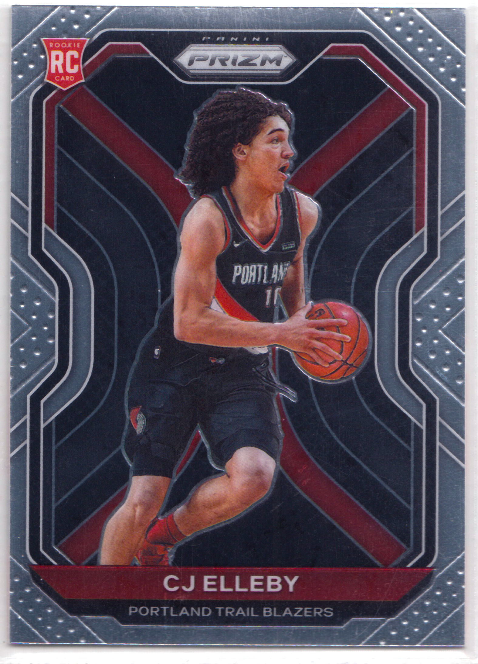 【ABC1 Card Market】2020-21 Panini Prizm CJ Elleby 埃尔比 Portland Trail Blazers 波特兰开拓者 RC 新秀卡 Rookie Card #283 CT77853