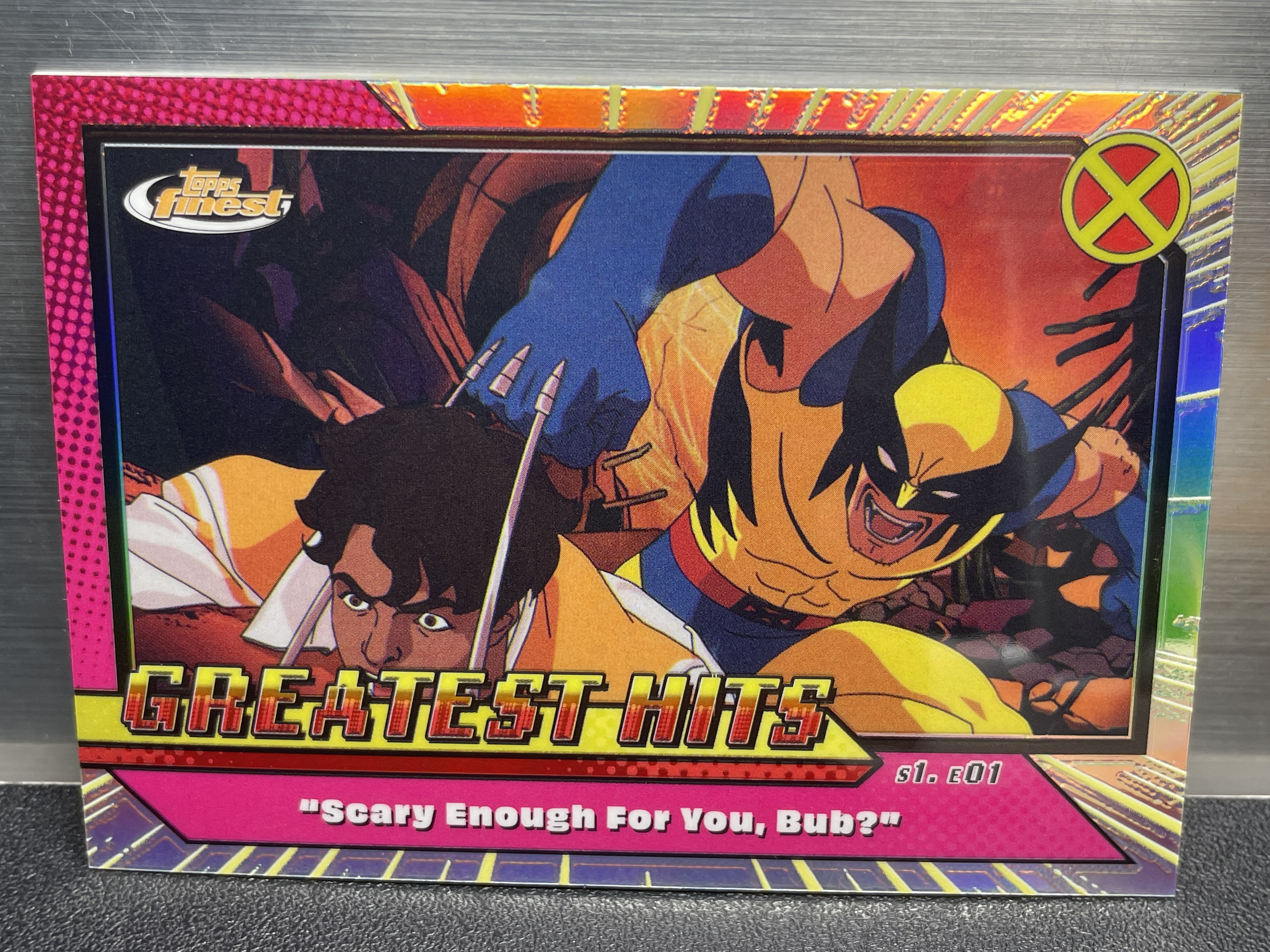 (B5) 2025 TOPPS 漫威 折射 金刚狼 实卡好看 收藏凑套必备 卡品如图 !!!