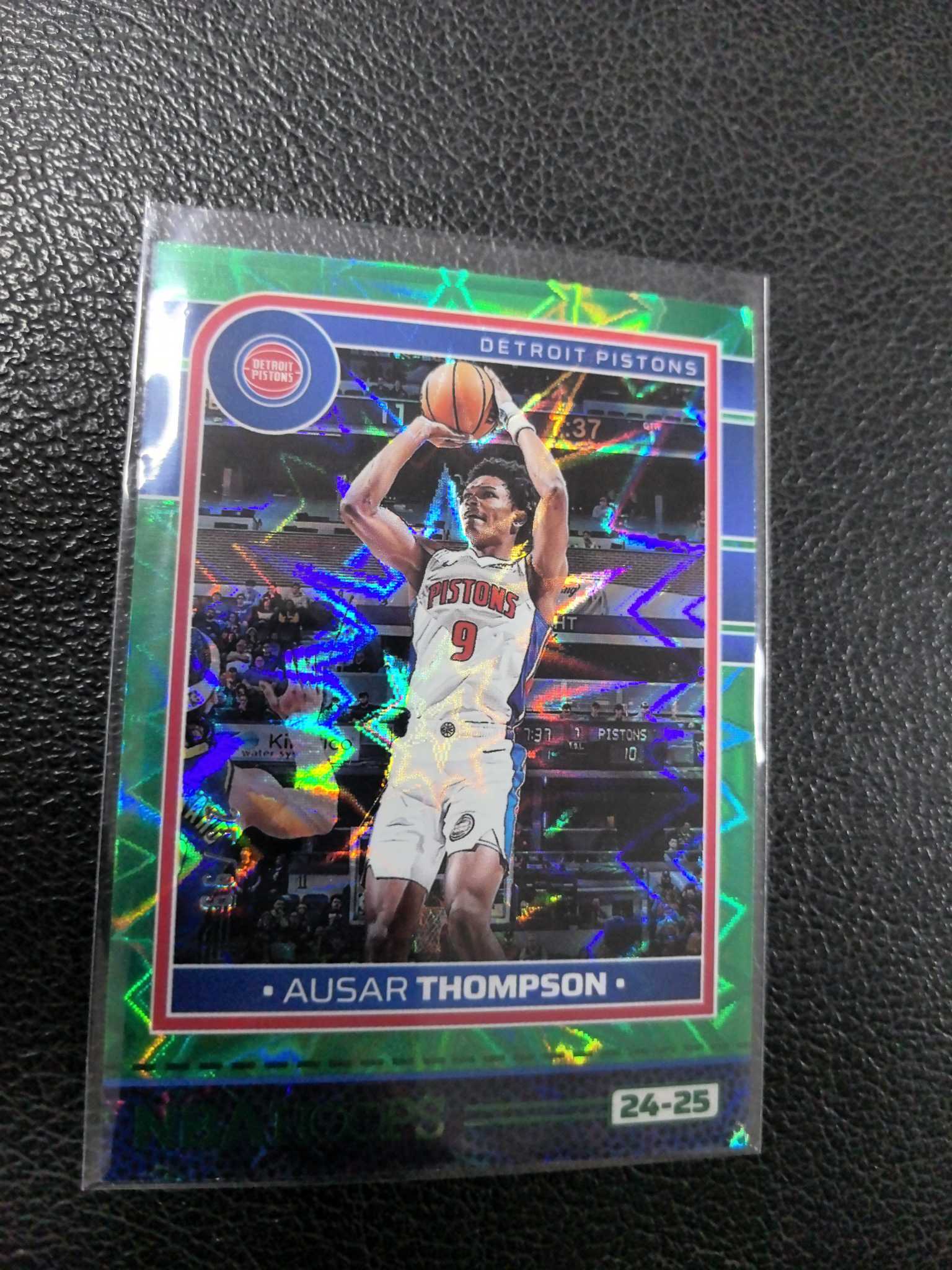 2024-25 奥萨 汤普森 99编 活塞 爆炸折 绿爆炸 折射 12-2