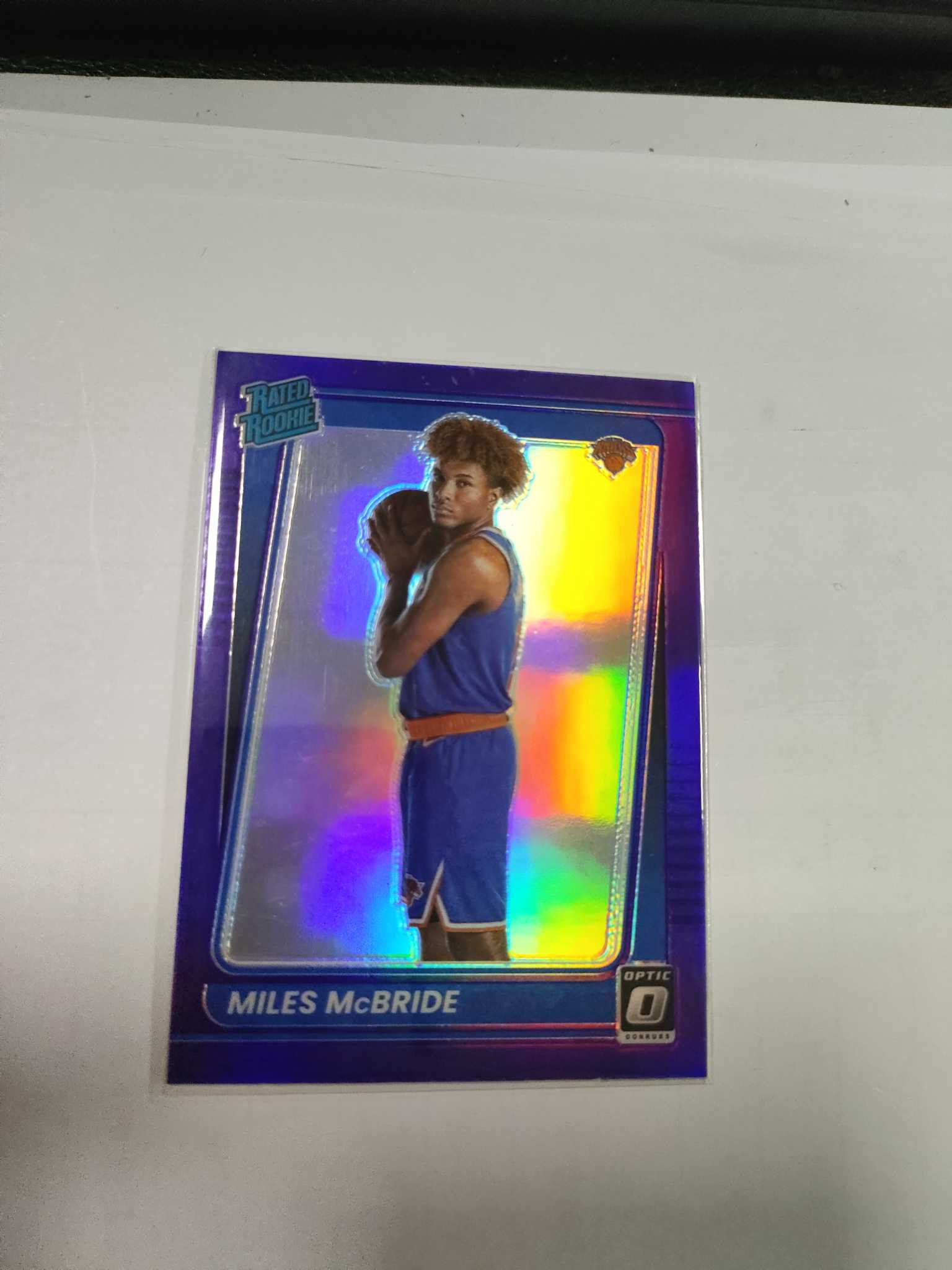 纽约尼克斯 麦克布莱德 op 新秀 紫折