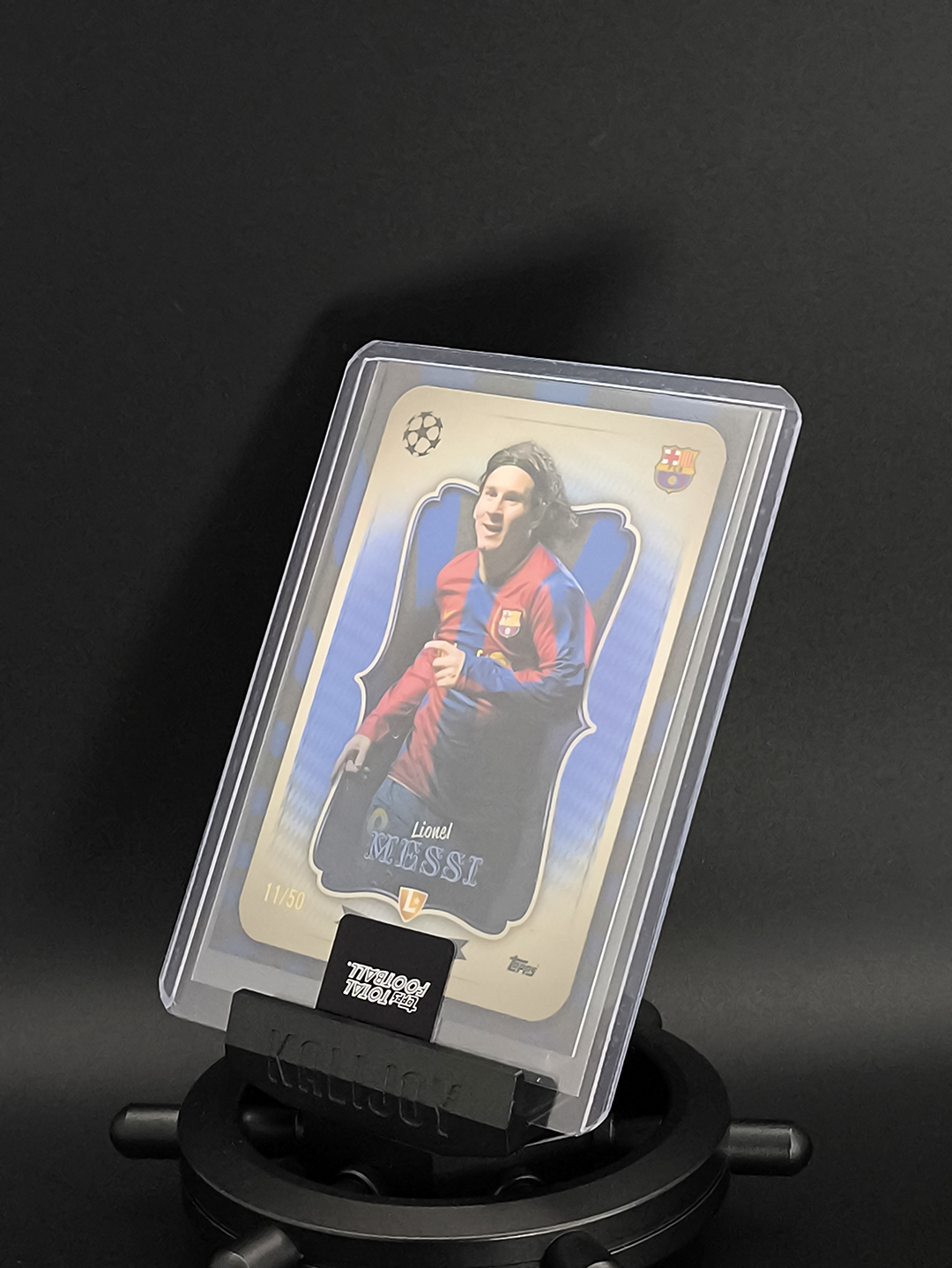 2025-26 Topps Total Football Lionel Messi 利昂内尔・梅西 梅球王 阿根廷 巴塞罗那 11/50 编 TTF 原封卡夹