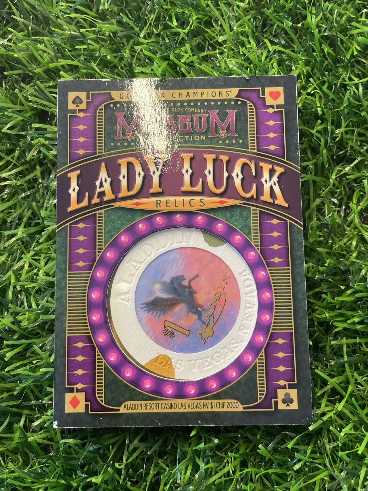 2022 Upper Deck 古德温 Goodwin Museum Nirvana Project 博物馆 筹码 1美金 物料 经典 高端系列 大比例实物特卡 厚卡白边 稀有筹码