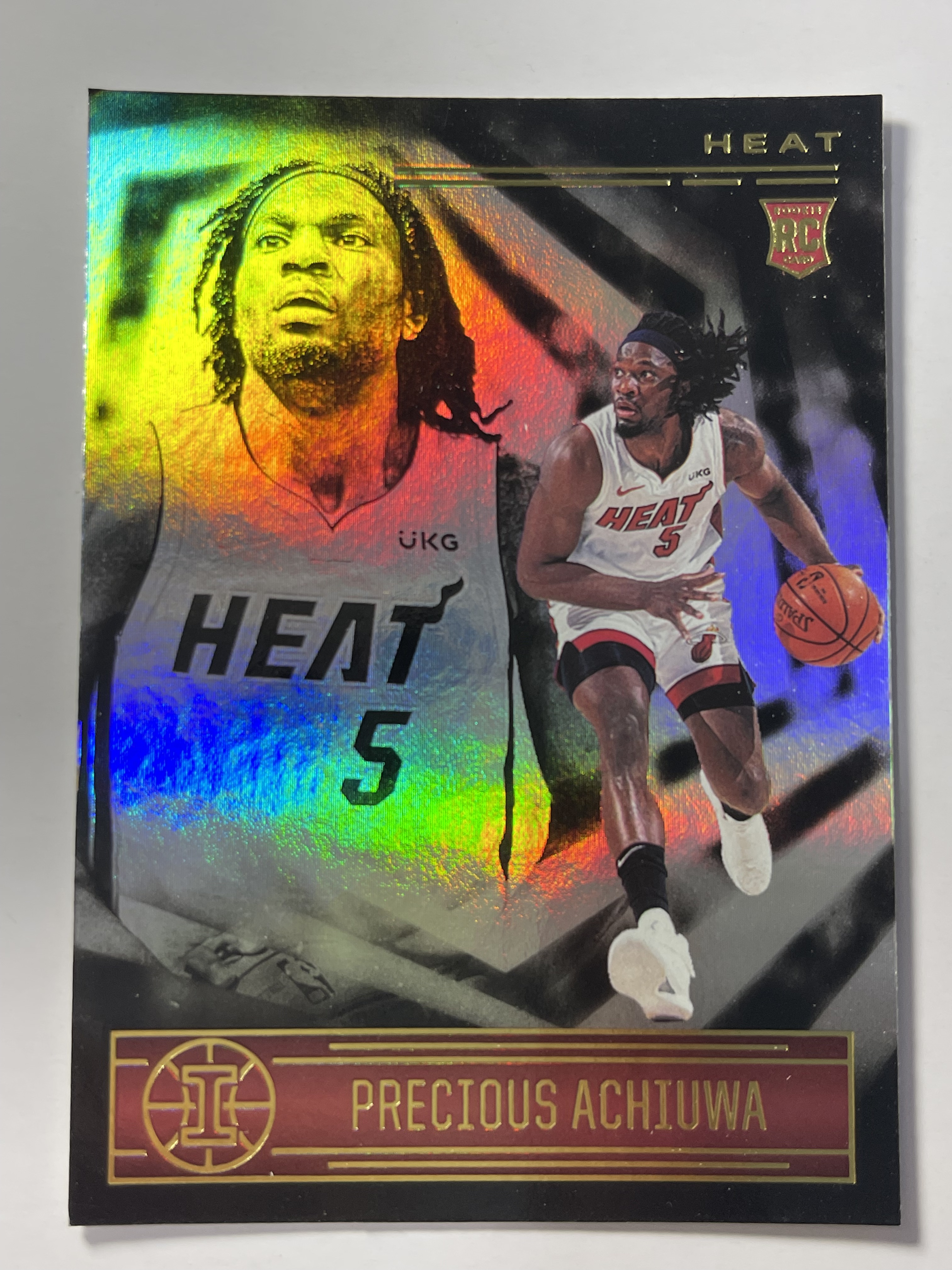 2020-21 Panini Illusions Precious Achiuwa 普雷舍斯 阿丘瓦 热火队 幻想 热门球星 收藏必备 实卡精美 #166