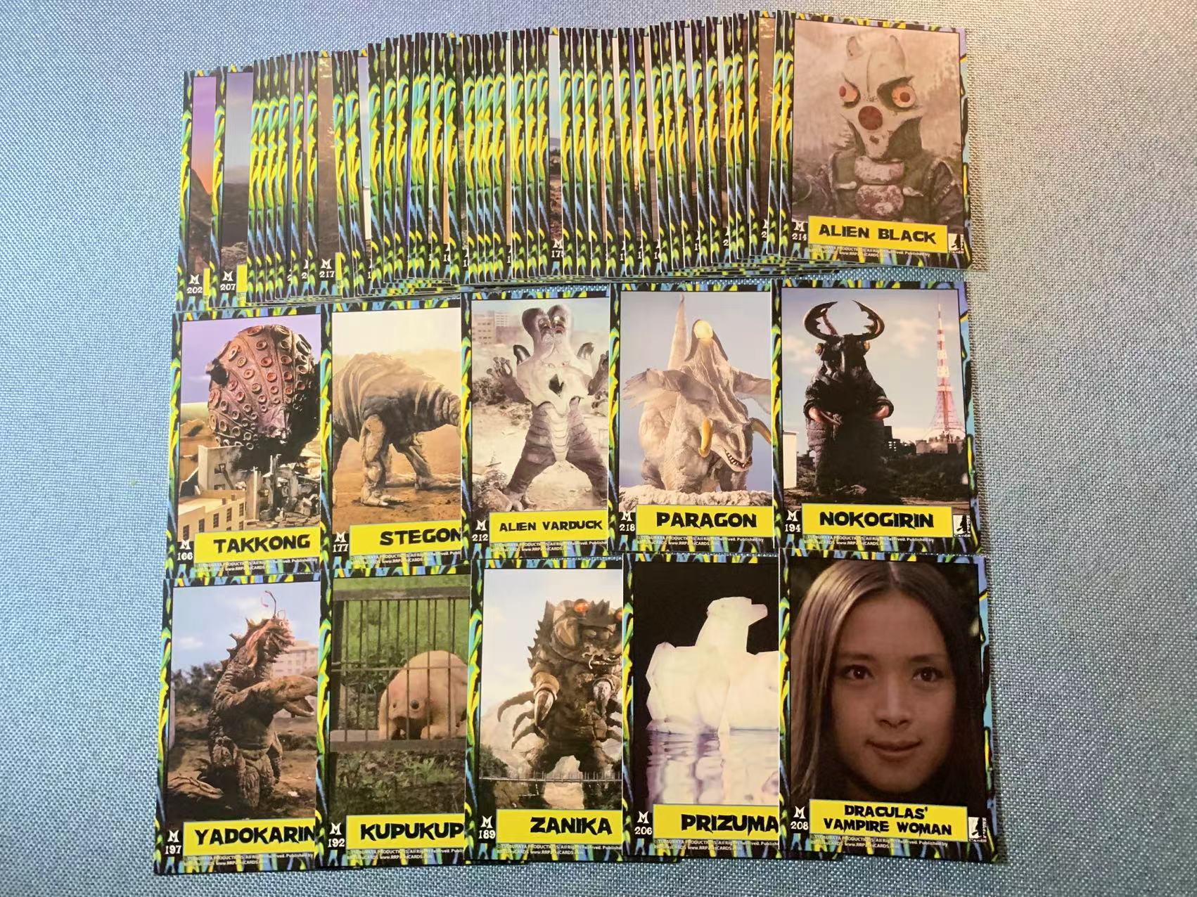 (詹叔代拍)RRParks 奥特曼 Ultraman 多张lot打包 怪兽 剧照 剧情 横版 普卡 圆谷社授权 官方正版 不保卡品 一图打包 卡品如图 顺丰寄付