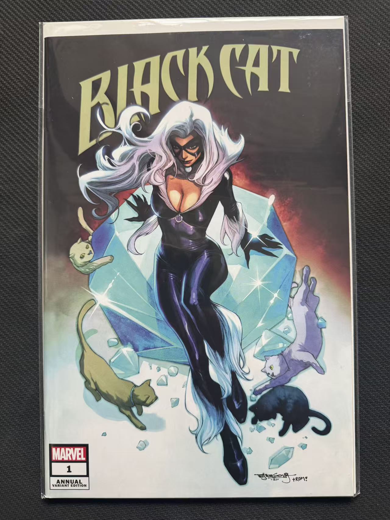 2025 Marvel 美漫 期刊杂志 黑猫 官方漫画 美漫期刊 杂志书刊 变体、贸易、小标 带膜带背板