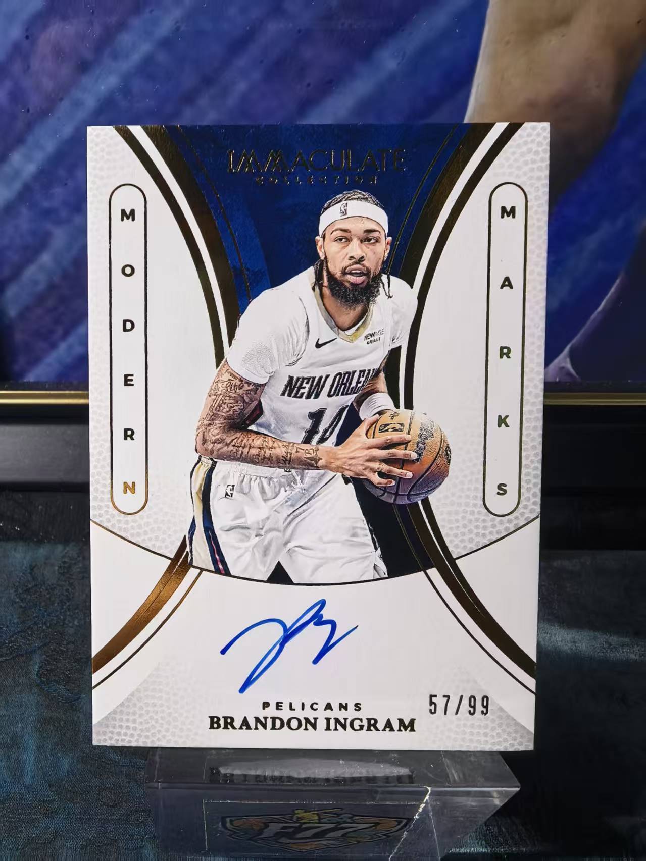 2024-25 Panini Immaculate Brandon Ingram 爱咪咪 鹈鹕 布兰顿 英格拉姆 /99编 摩登印记签 卡签 签字 专收必备 收藏必备 龙龙