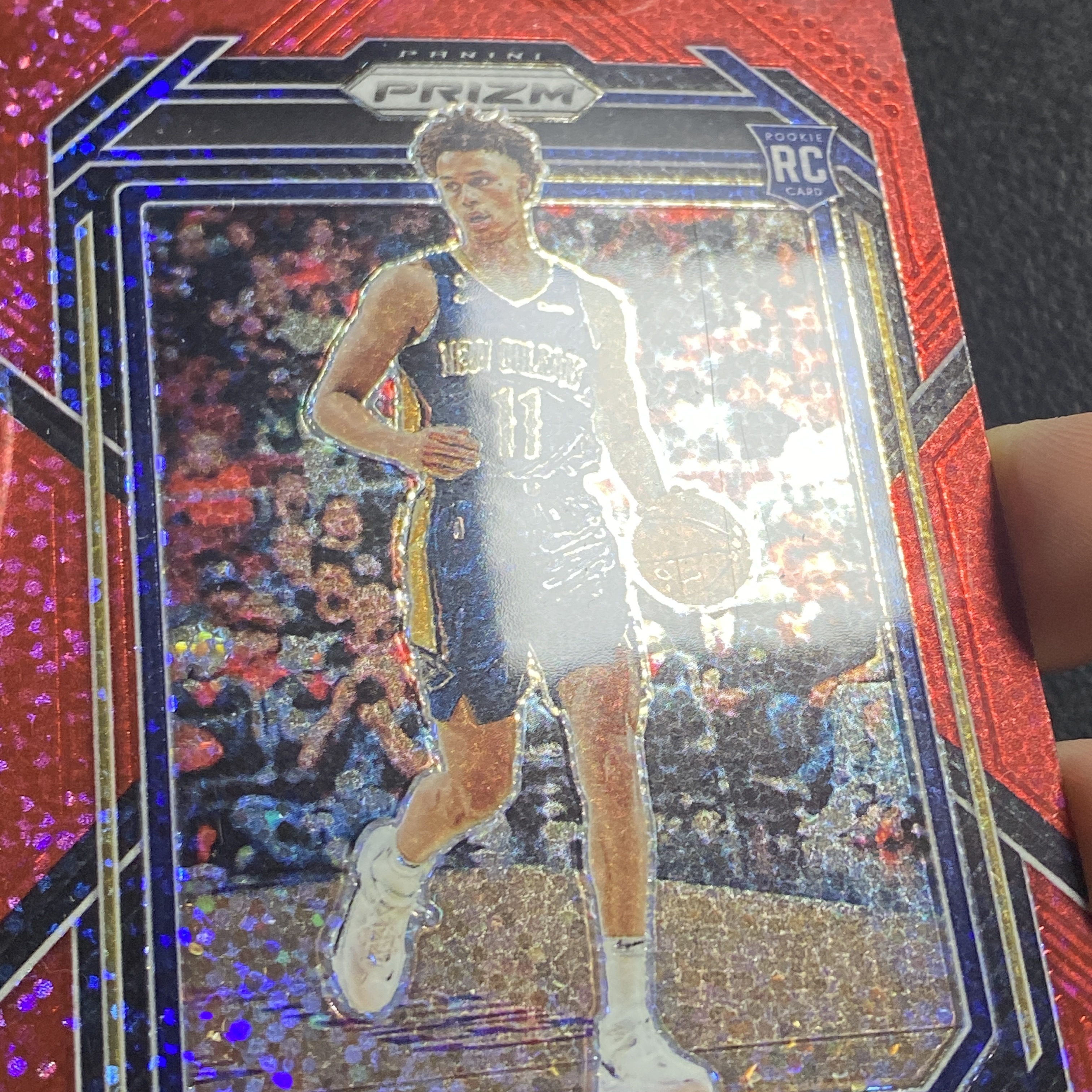 【伦子】2022-23 PANINI 帕尼尼 PRIZM RC 新秀 鹈鹕 DYSON DANIELS 戴森 丹尼尔斯 红闪 积分包独占 折射 瑕疵见图 SAMM-19
