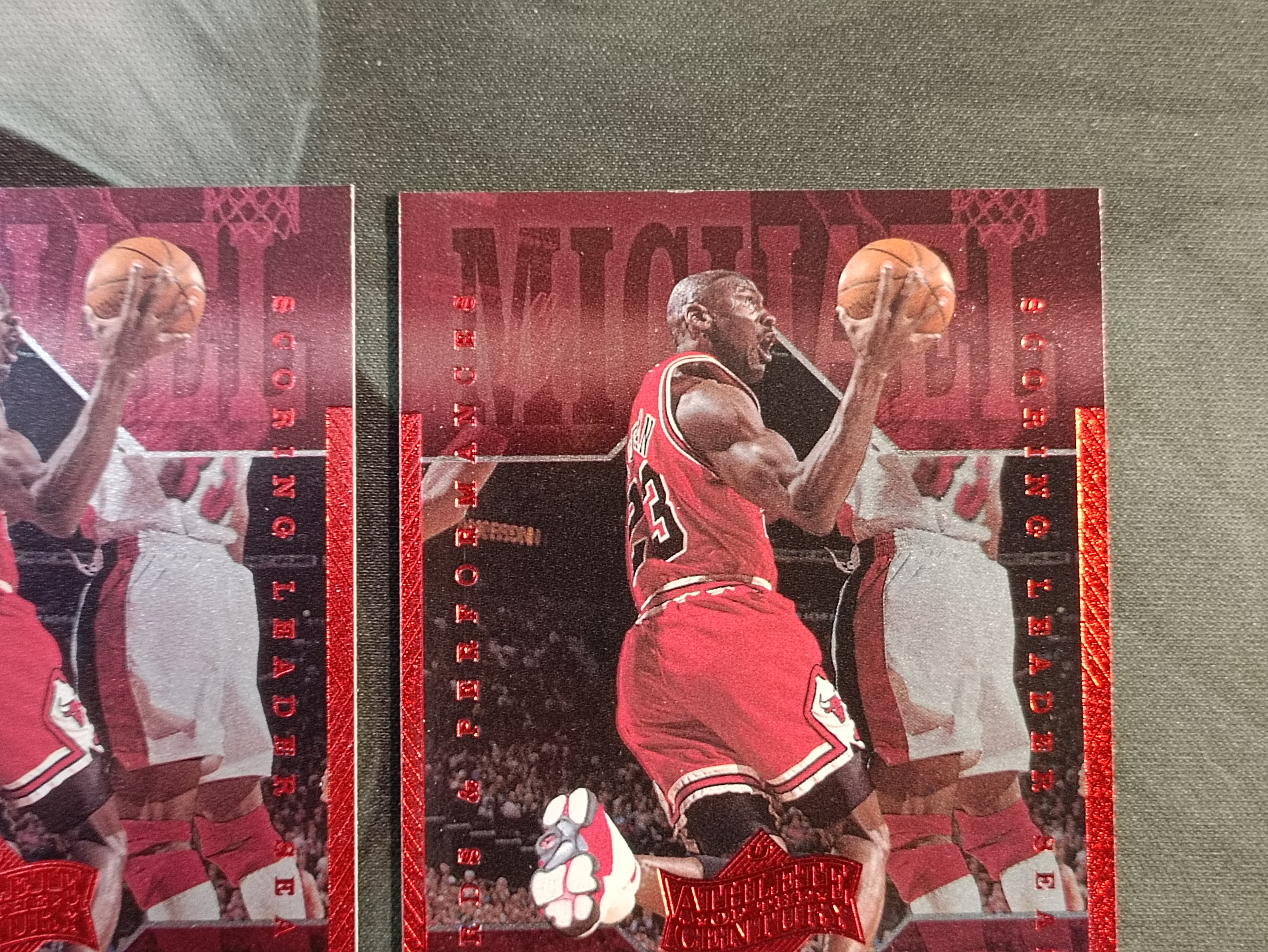 1999 Upper Deck Athlete of the Century Michael Jordan 迈克尔乔丹 MJ23 生涯卡 打包4张lot 公牛(打包不保卡品)《苏州卡通》J【ZXY】