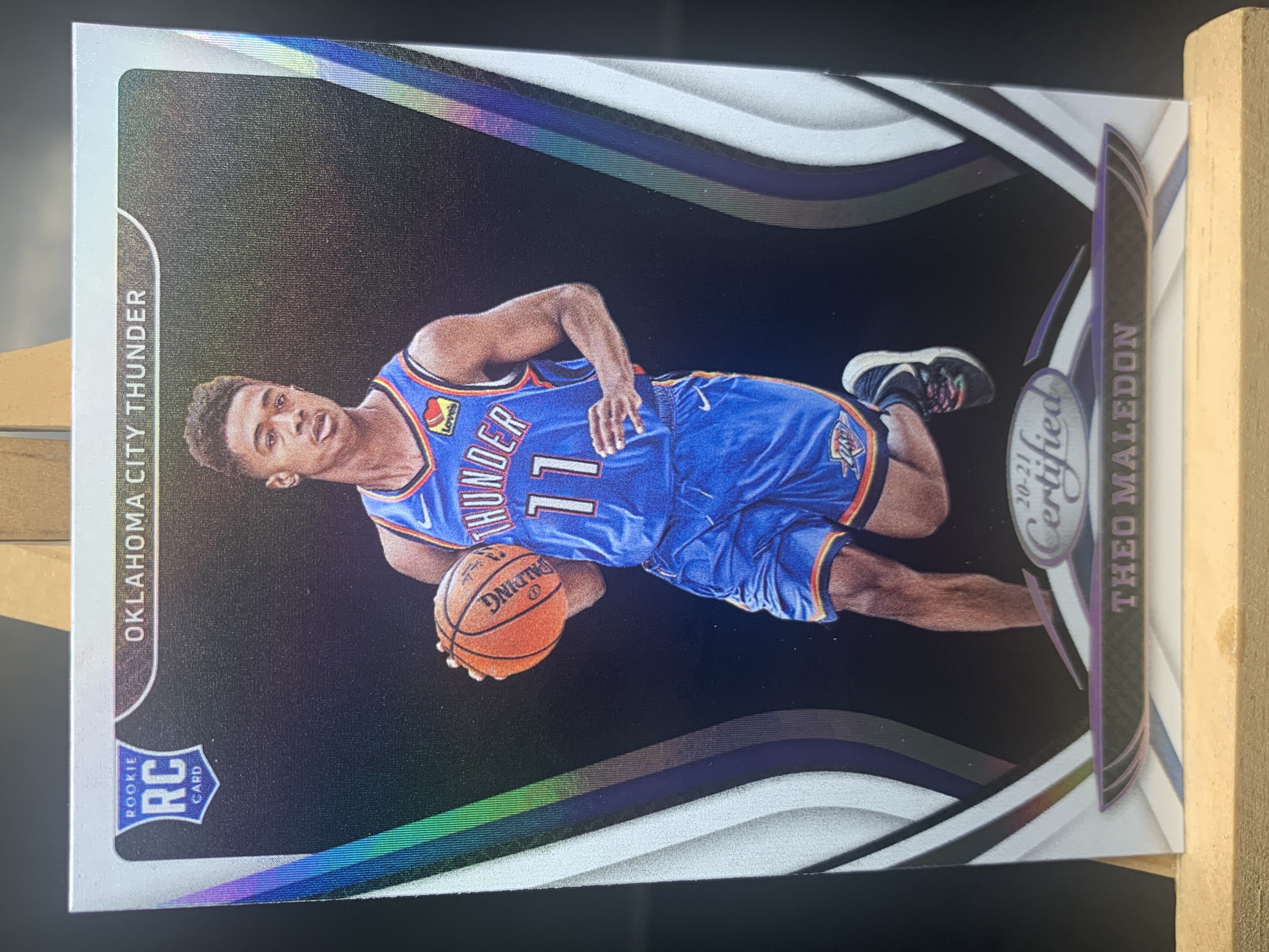 (K4) 2020-21 PANINI 卫生巾系列 折射 新秀RC 西奥 马勒东  雷霆  近期大热球星  收藏必备 卡品如图 ! ! !