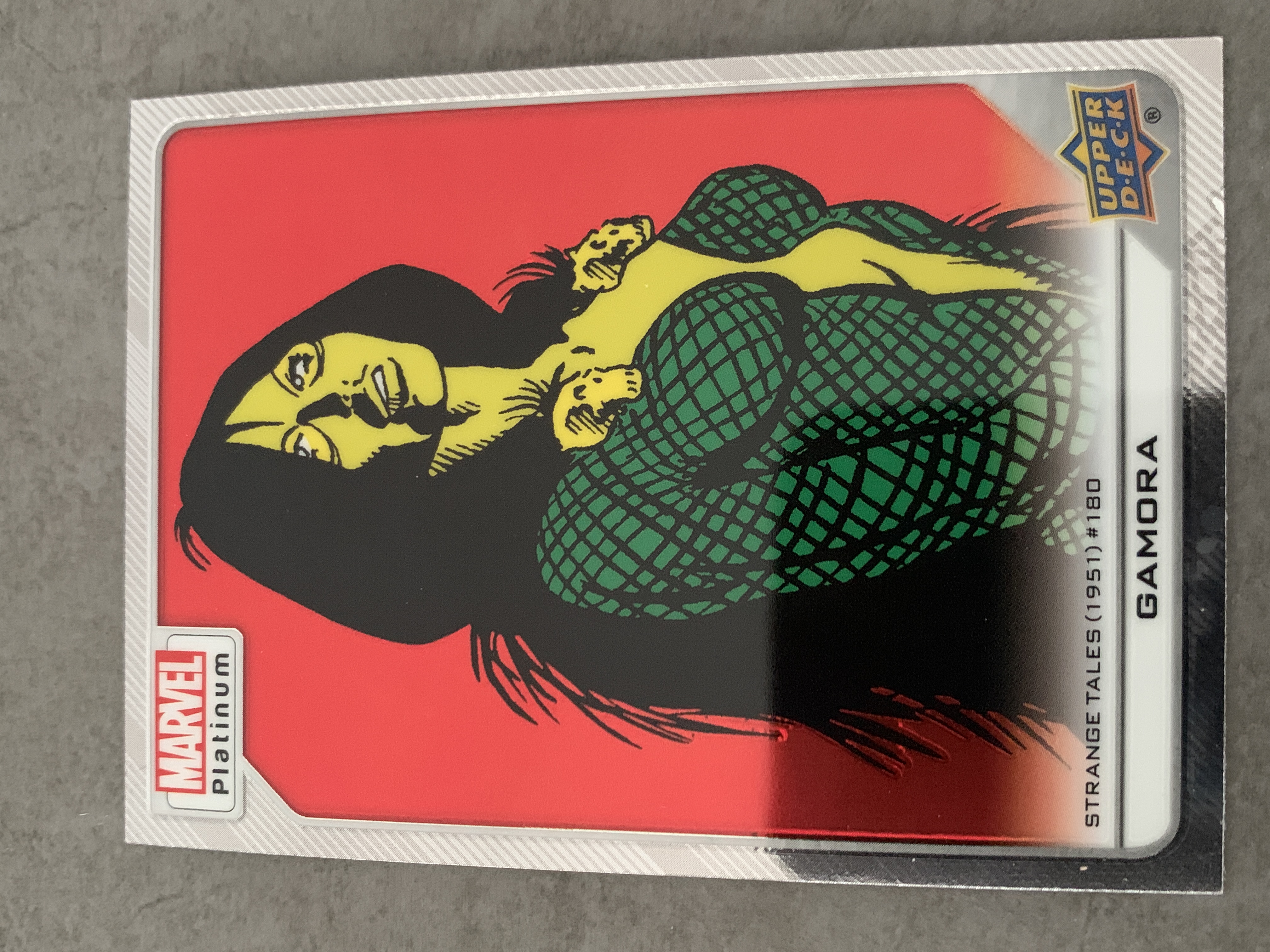 (A9) 2022 UPPER DECK 漫威 BASE 卡魔拉 实卡好看 收藏凑套必备 卡品如图 !!!