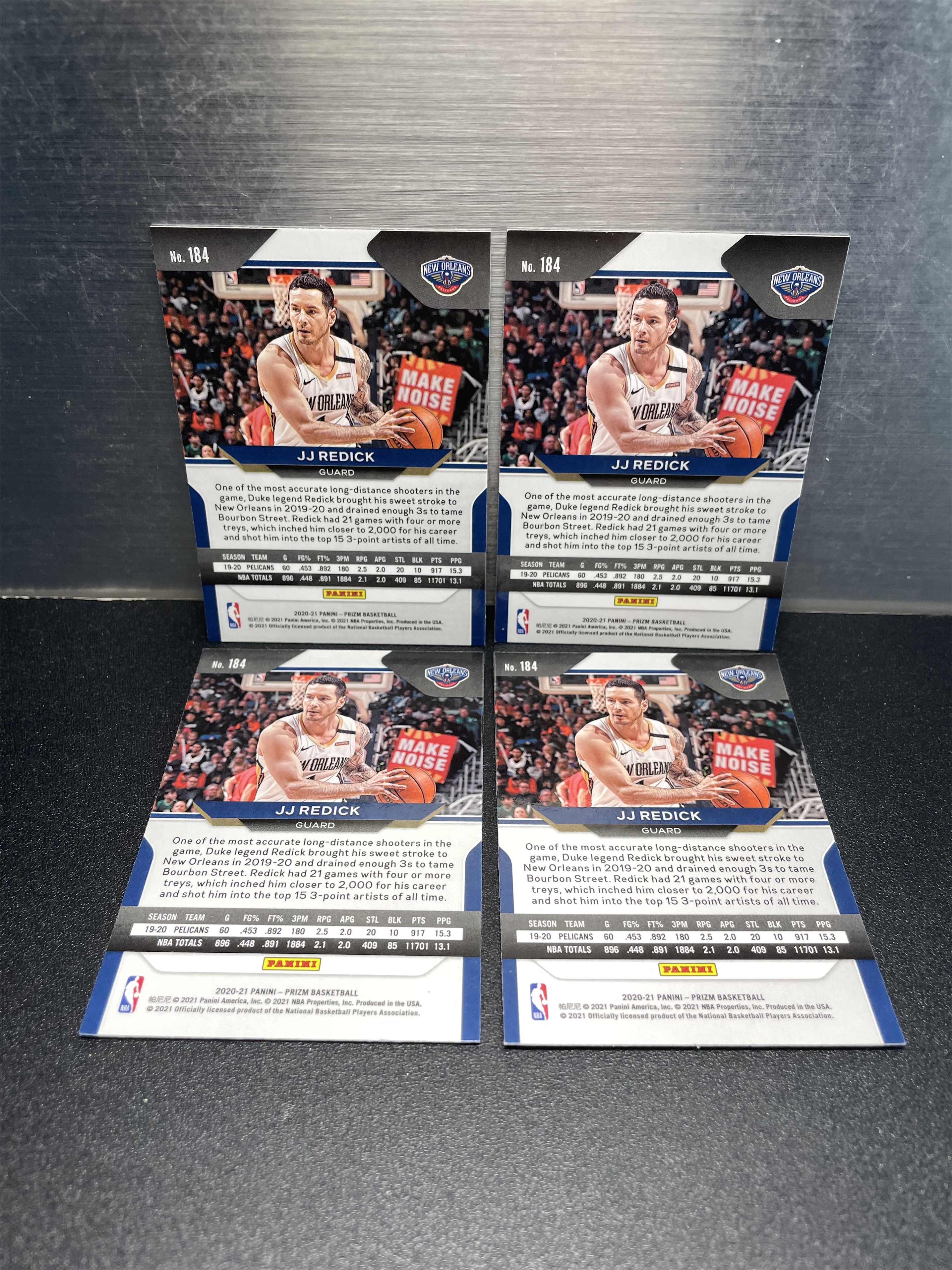 (S6) 2020-21 PANINI PRIZM BASE  JJ 雷迪克  鹈鹕 近期大热球星  一图lot 收藏必备 卡品如图 !!！