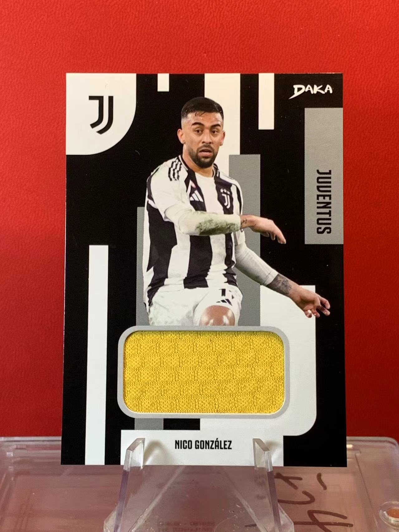 (詹叔代拍)2025 DAKA 达咖 尤文队盒 Nico Gonzalez 尼科 冈萨雷斯 物料 球衣切割 尤文图斯 卡品如图 顺丰寄付 泰山