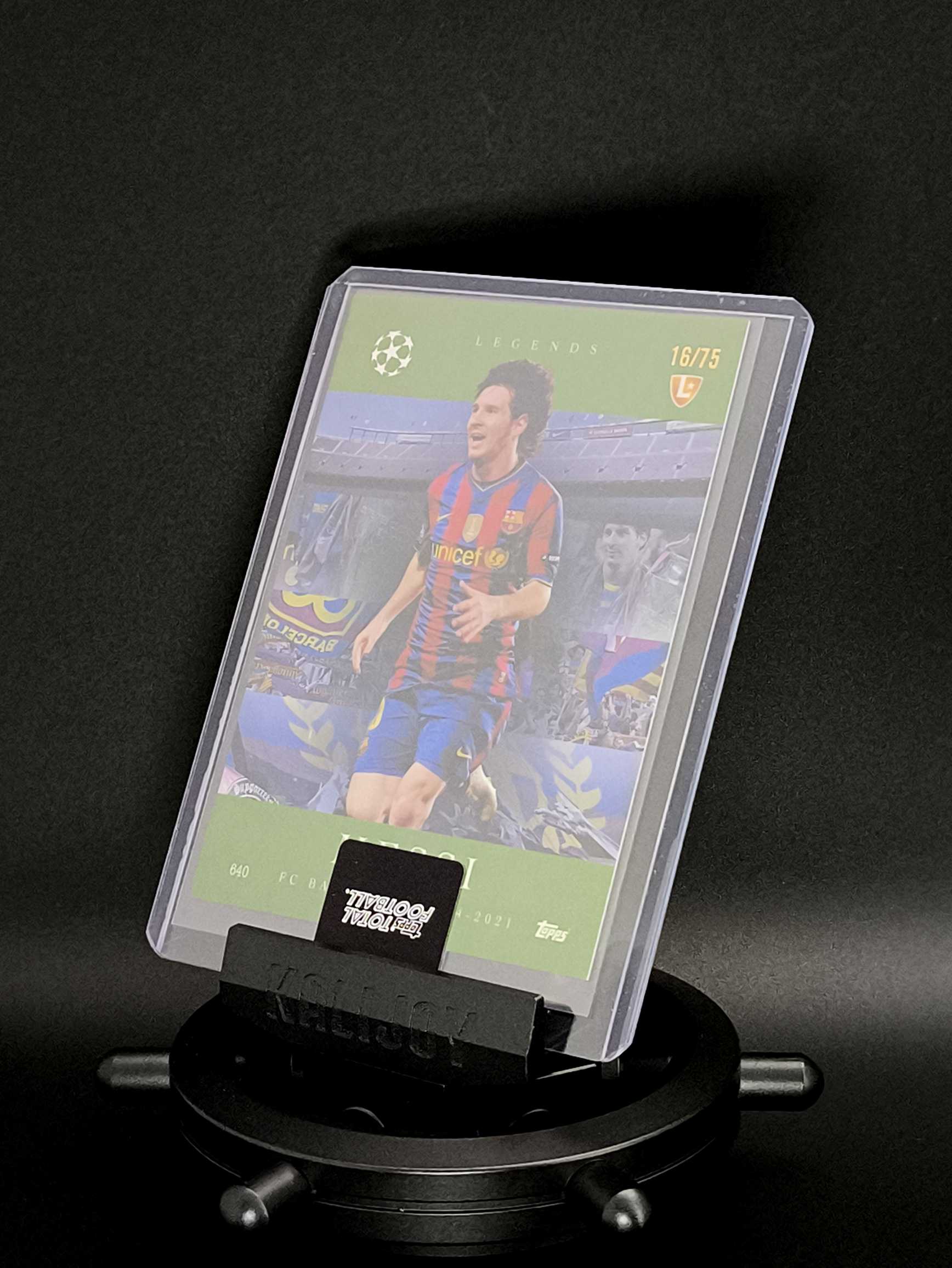 2025-26 Topps Total Football Lionel Messi 莱昂内尔・梅西 梅西 巴塞罗那 巴萨 阿根廷 梅球王 是 16/75编 TTF 原封砖