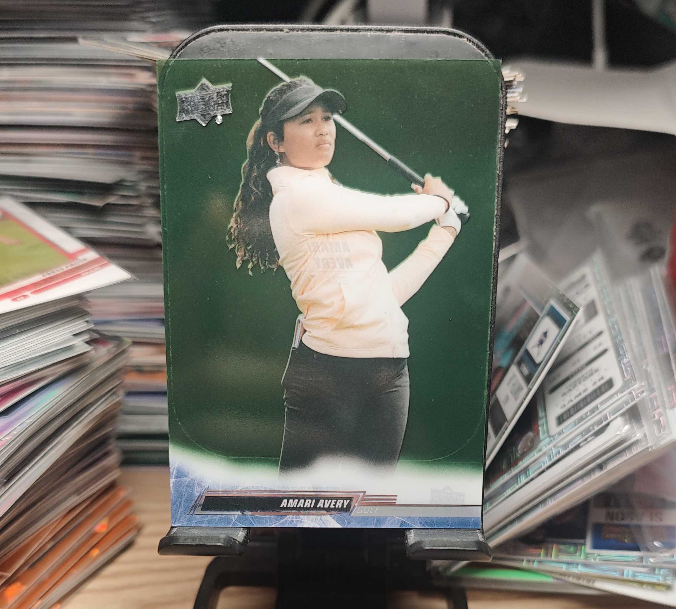 2021 Upper Deck Goodwin Avery 艾弗里，古德溫膠片，實卡好看，專收必備，卡品瑕疵如圖，玉米排骨