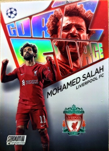 【k代拍】2023 Panini Stadium Club Chrome Mohamed Salah