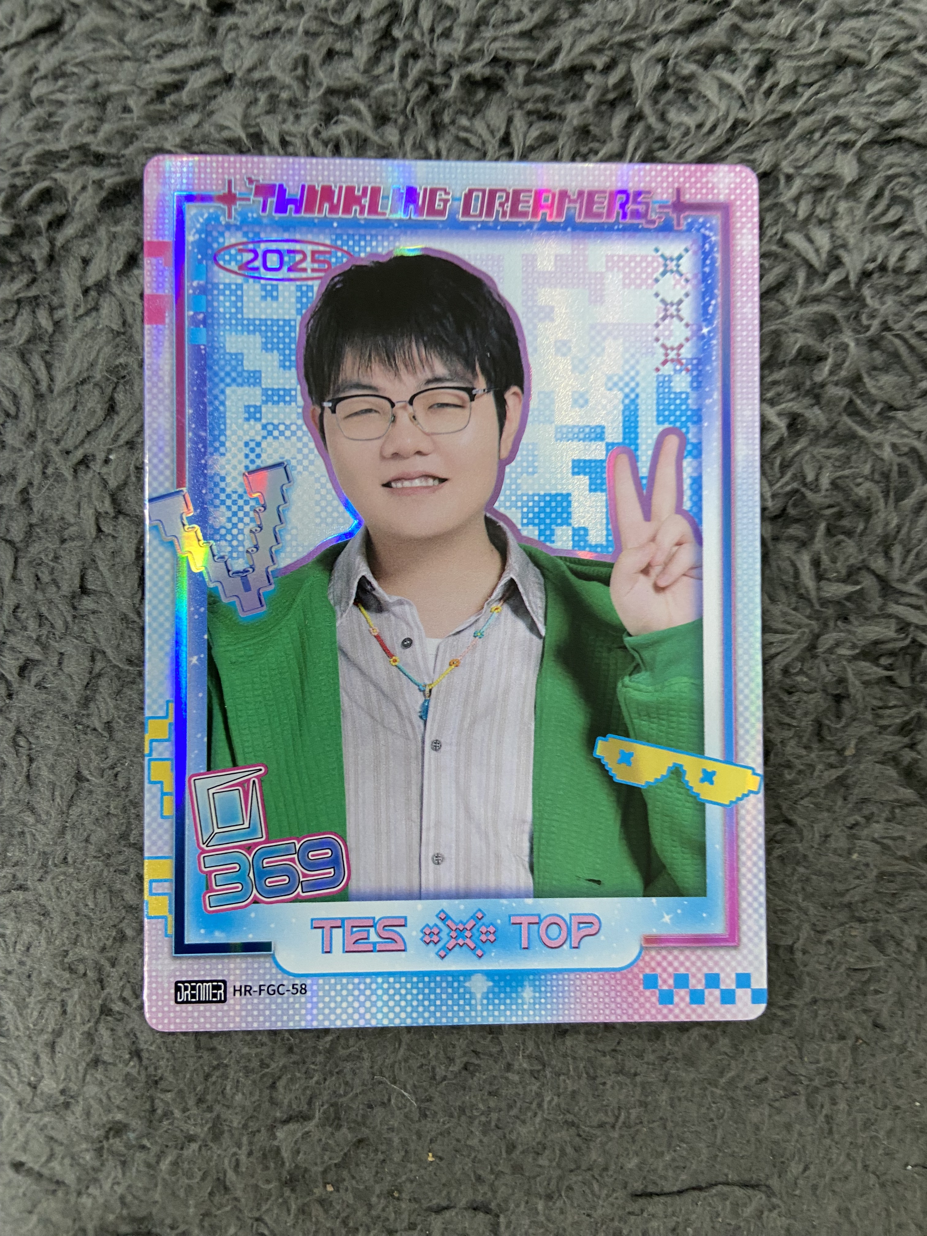 2025 Buffun LPL 369 人生四格 印签 TES 不凡玩品 星火逐梦 英雄联盟 佛总