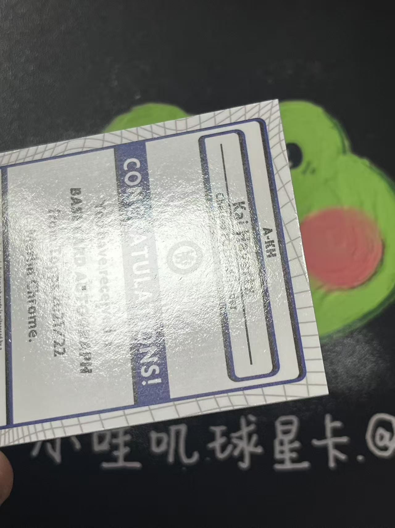 2022 Topps Merlin Kai Havertz 欧冠 梅林 切尔西 凯 哈弗茨 99编 签字 德国 微瑕如图【ZYP代拍】LS90
