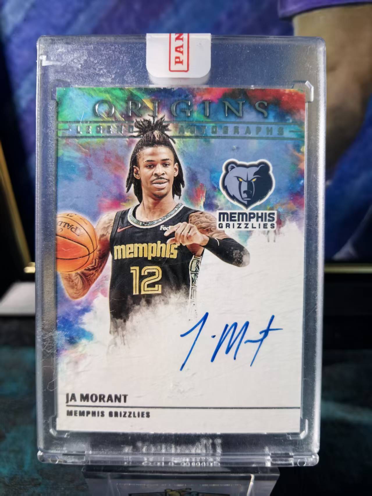 2021-22 Panini Origins Ja Morant 贾莫兰特 小贾 灰熊老大 起源 签字 卡签 稀有 超新星 凑套必备 收藏必备 李总