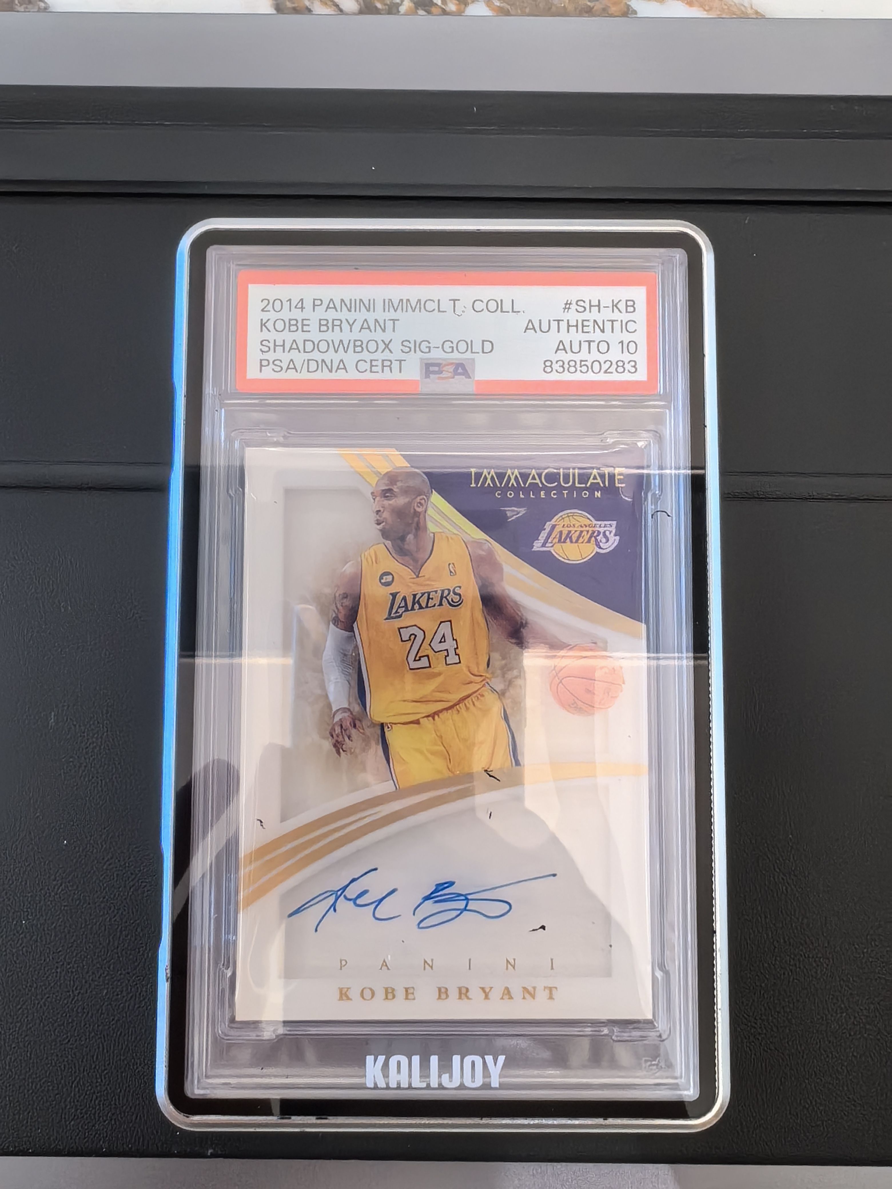 2014 Panini Immaculate Collection Kobe Bryant 科比 金签 沙盒签 3/10编 纪念老大 稳定升值