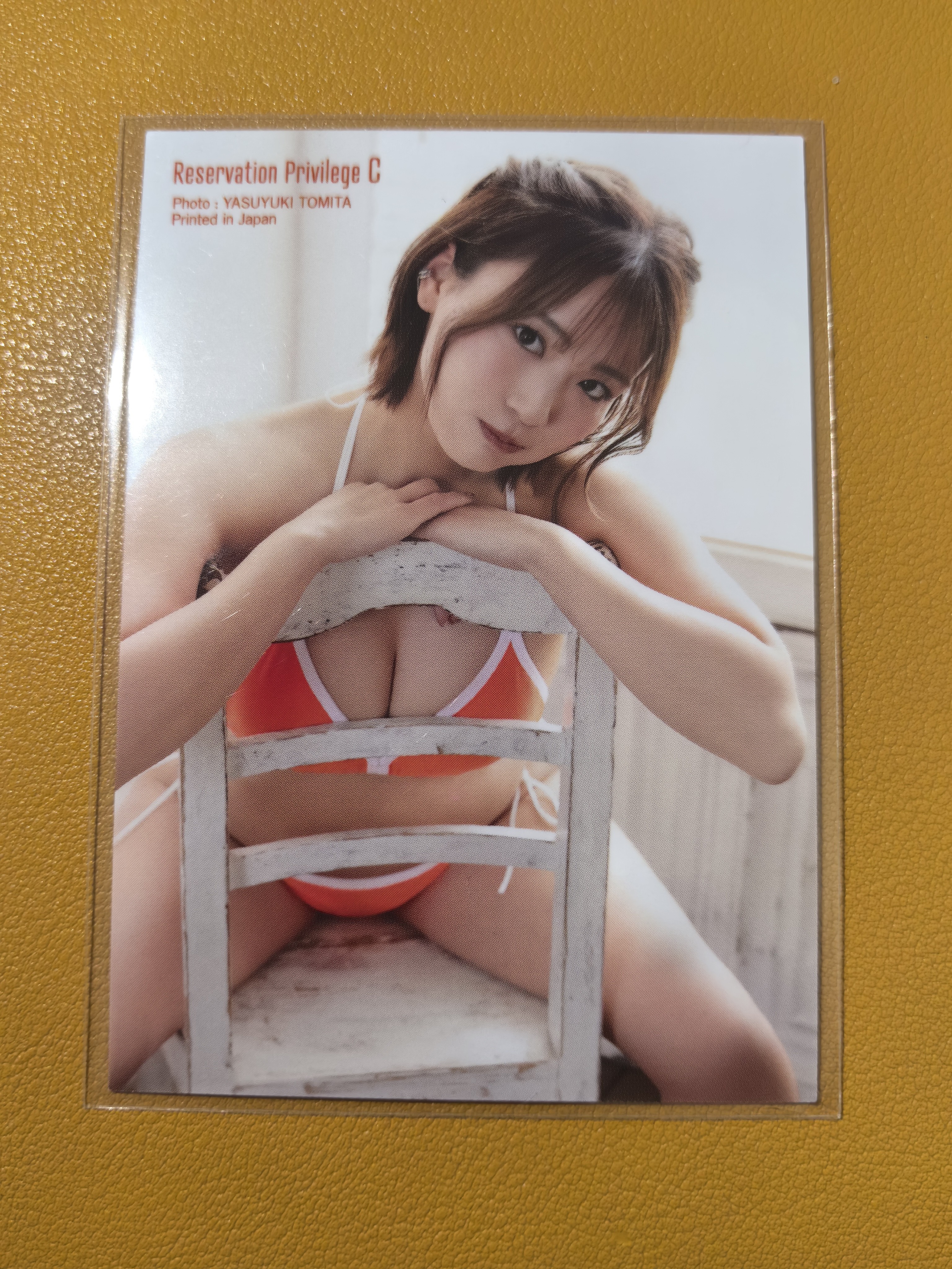 HIT'S偶像艺人【日本代购】平嶋夏海 特典卡签完美签字 实卡超好看绝版稀有美女车模妹卡