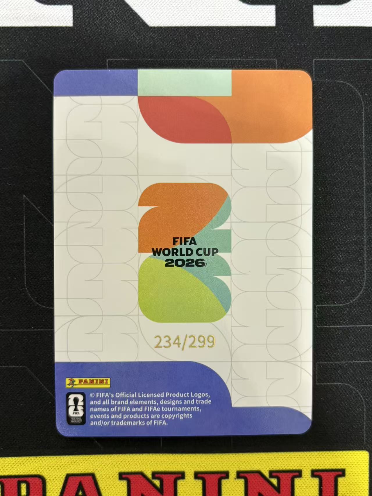 2026 Panini 卡游 联名 世界杯 Lionel Messi 梅西 234/299编 折射 阿根廷 巴塞罗那 巴萨 银折 顺子编