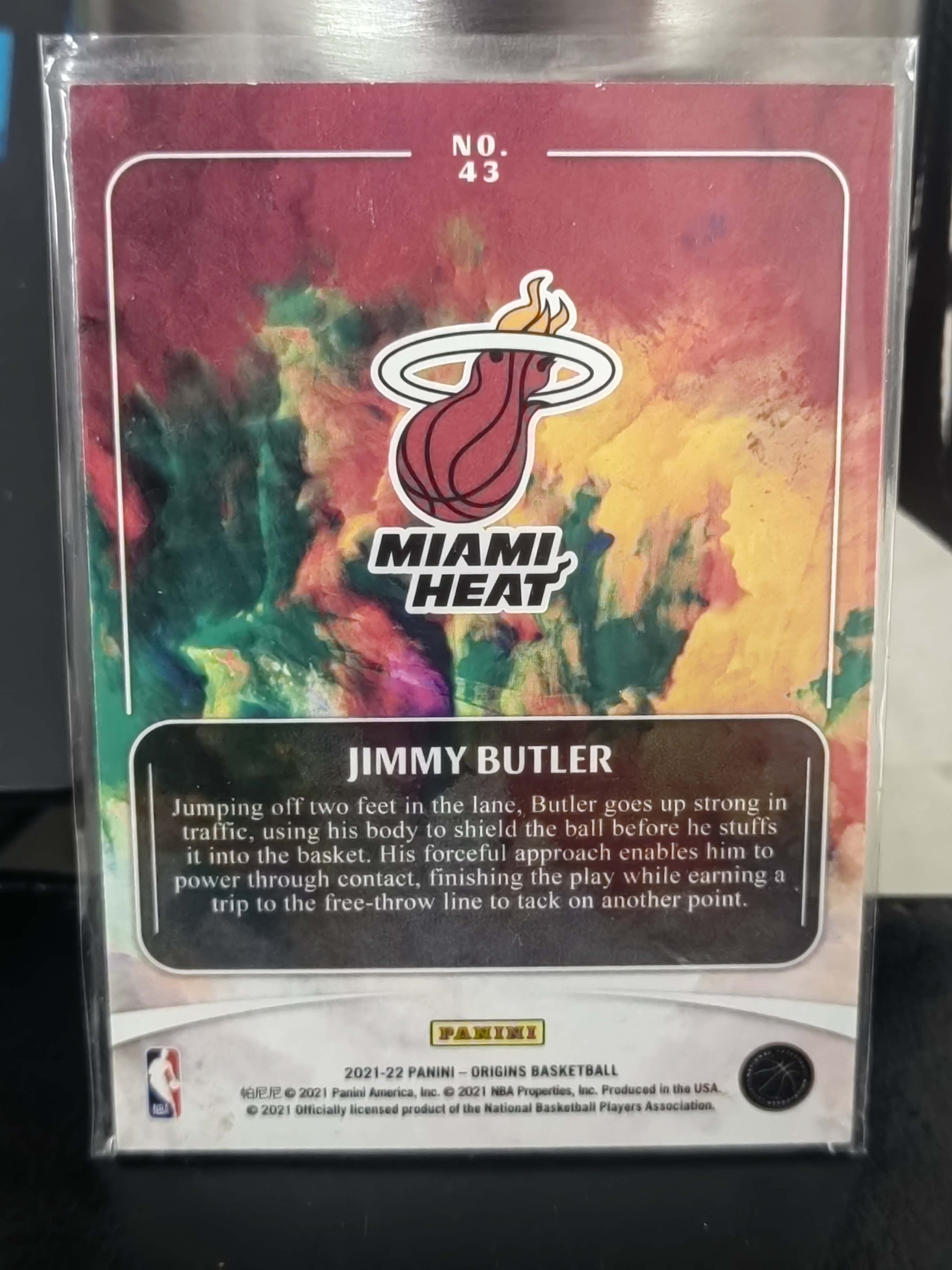 2021-22 Panini Origins Jimmy Butler 起源 吉米巴特勒 热火 篮 白边白角 不保卡品 卡品如图