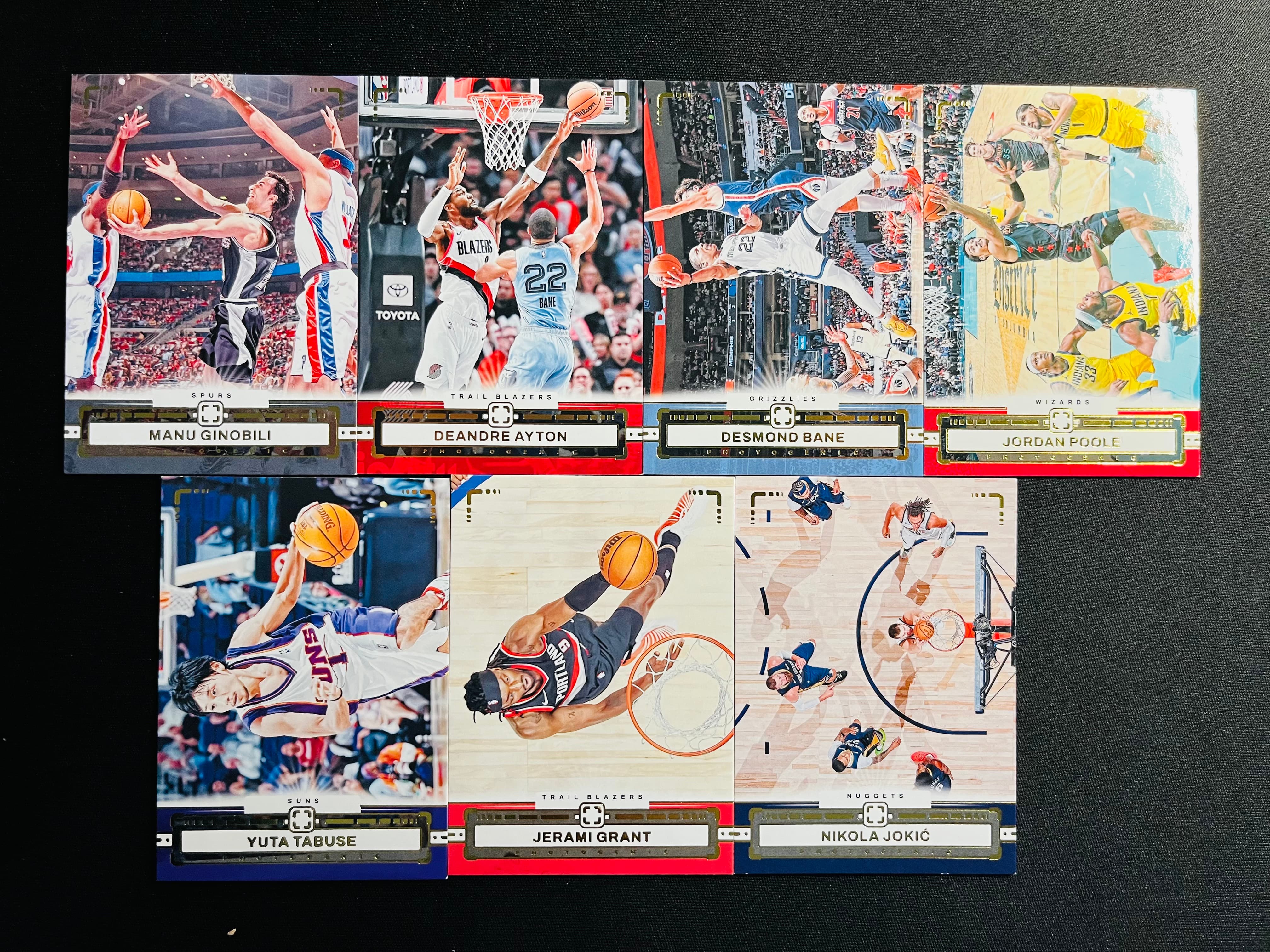 【古都代卖0手续费高额预付】 2023-24 Photogenic 上镜 吉诺比利 约基奇 艾顿等 Base 一图打包 品相如图 选图帅气 实卡好看 凑套收藏必备——XX