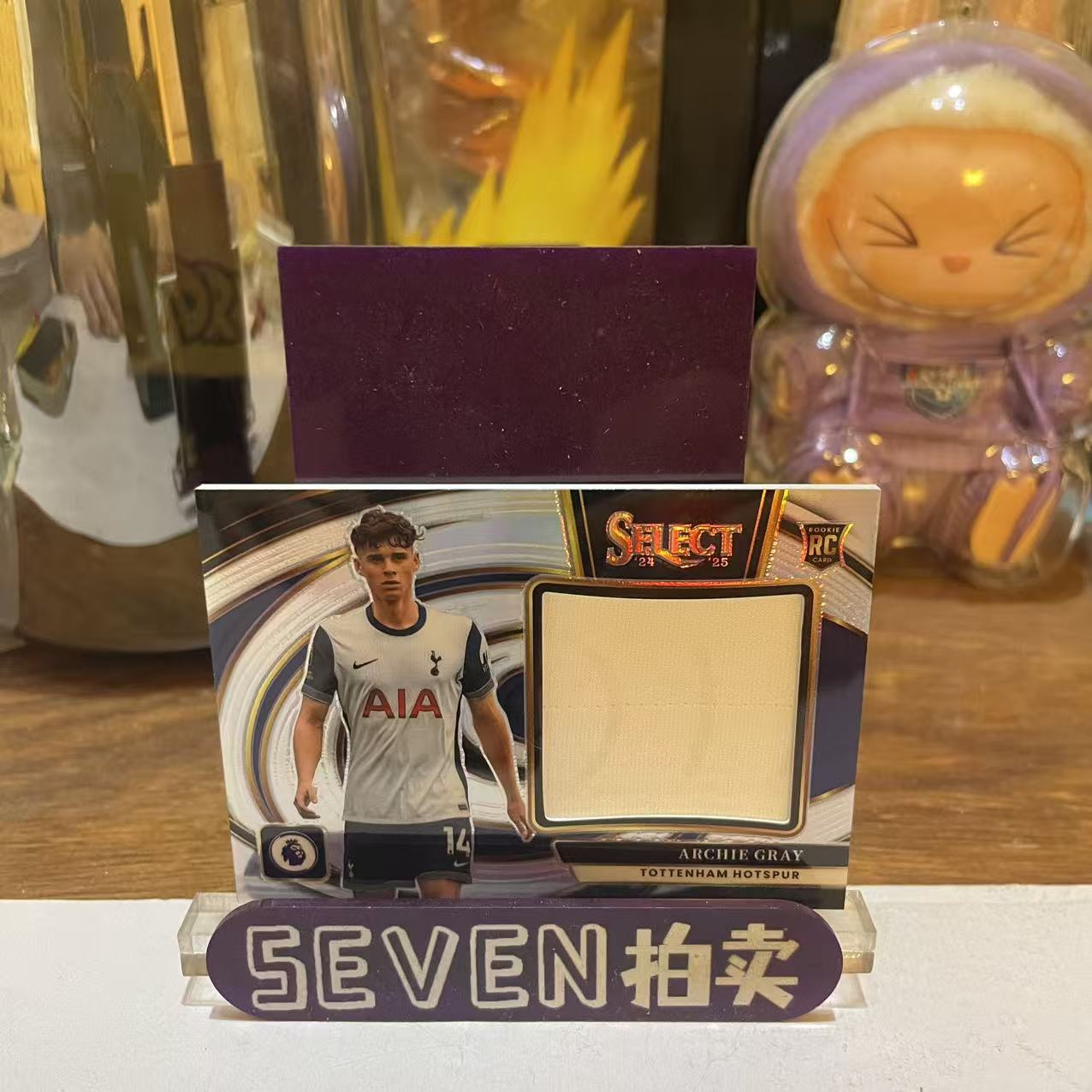 2025 Panini Select ARCHIE GRAY RC 【seven拍卖】热刺 阿奇 格雷 新秀 物料 卡品如图 细节如图 ly