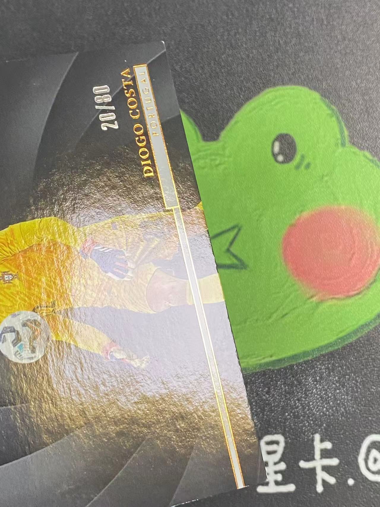 2024-25 Panini Noir Diogo Costa 诺尔 葡萄牙 迪奥戈 科斯塔 80编 微瑕如图【ZYP代拍】老舅