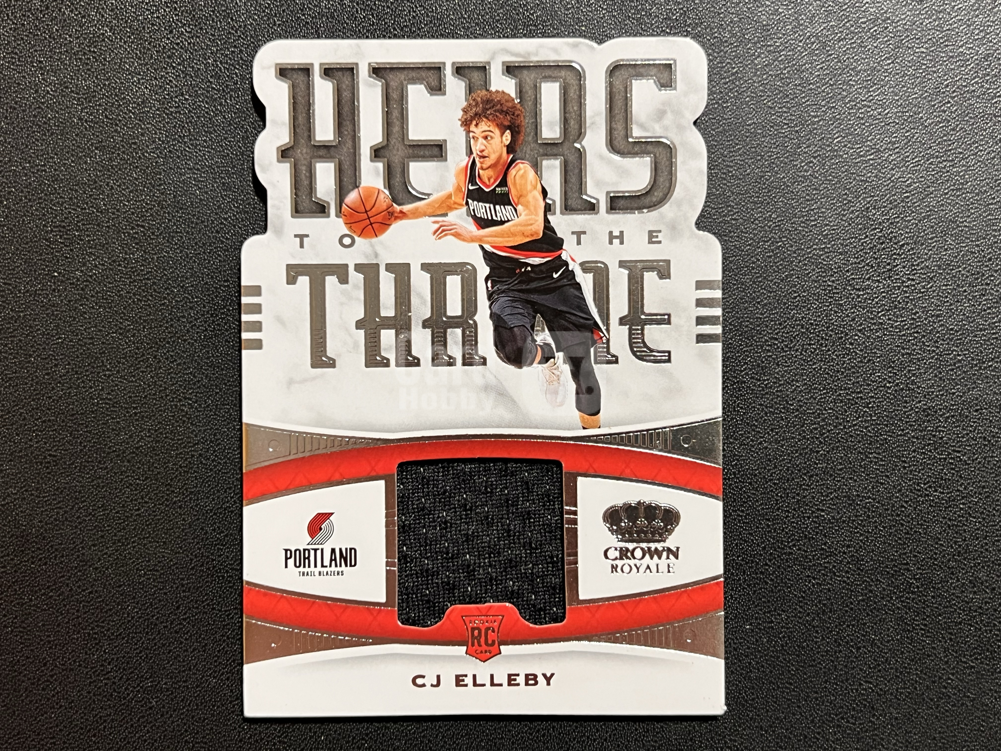 2020-21 Panini Crown Royale CJ Elleby 皇冠 艾勒比 新秀 RC 球衣 物料切割 不保卡品【亮