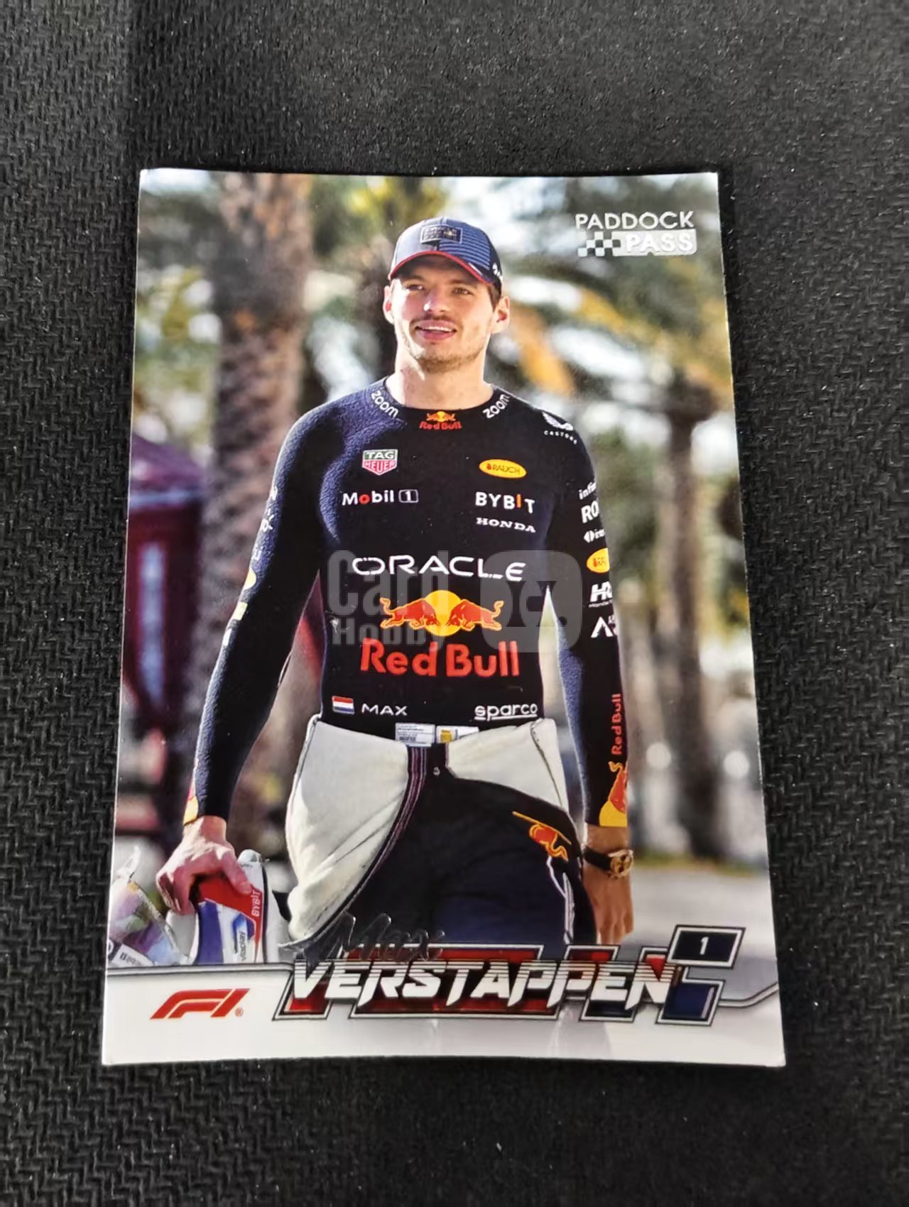2024 Topps Paddock Pass F1 Max Verstappen 马克斯 维斯塔潘 红牛车队 围场通行证 划痕 边角瑕疵 @1