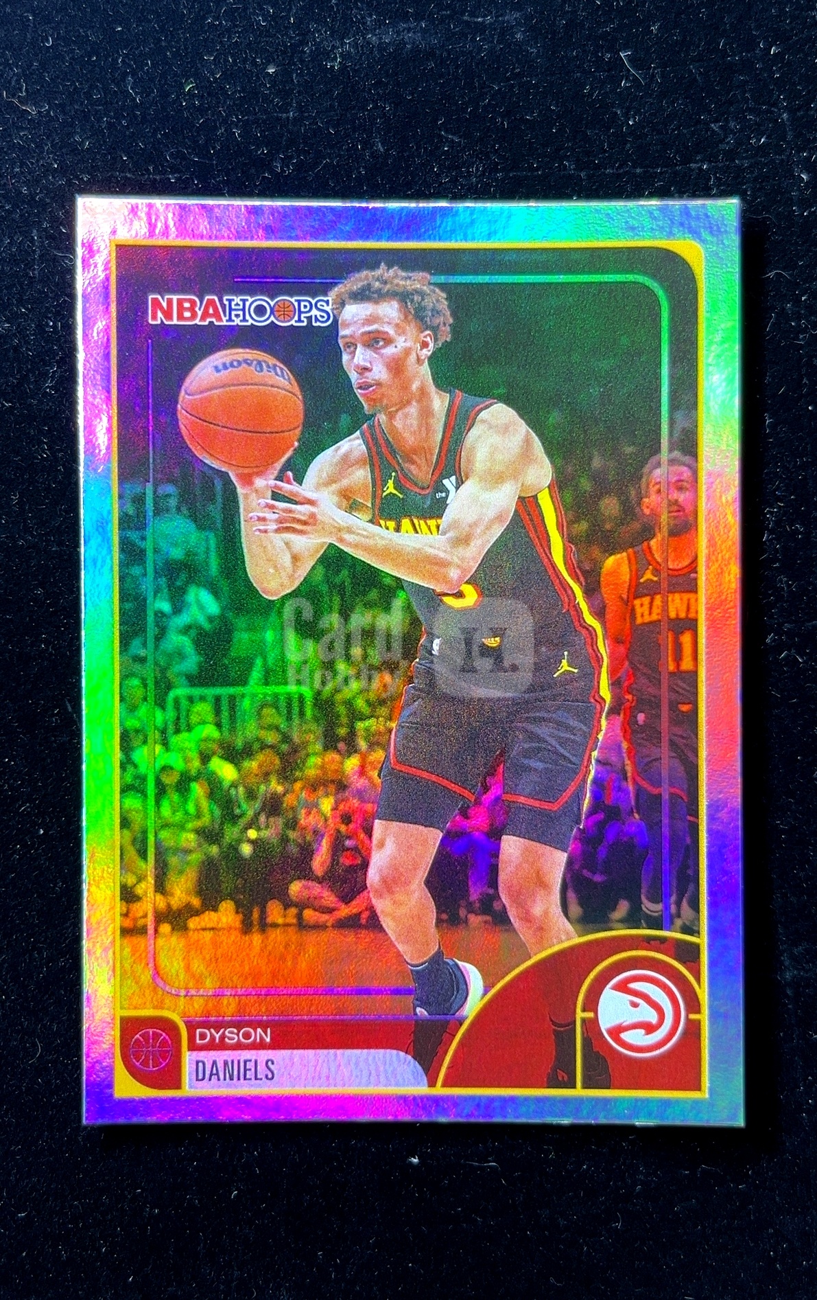 【小白1%代卖】2026 Topps NBA Hoops Dyson Daniels 戴森·丹尼尔斯 银折 折射 卡品如图 高价值 #109 Atlanta Hawks 亚特兰大老鹰 0620