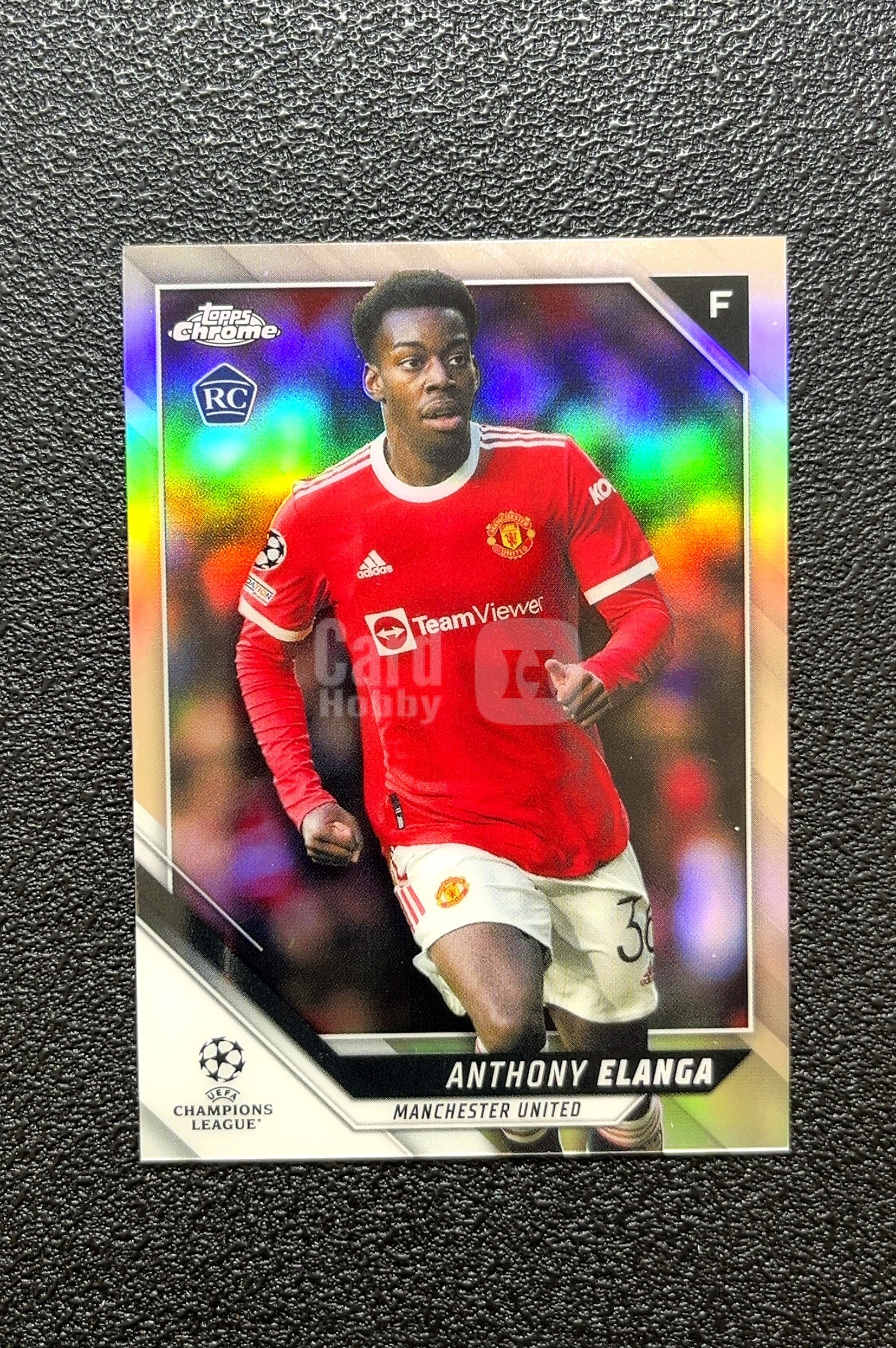 【岛屿拍卖】Topps Chrome Anthony Elanga 安东尼·埃兰加 银折 折射 新秀 RC 卡品如图 高价值 #140 Manchester United 曼联 0007#223