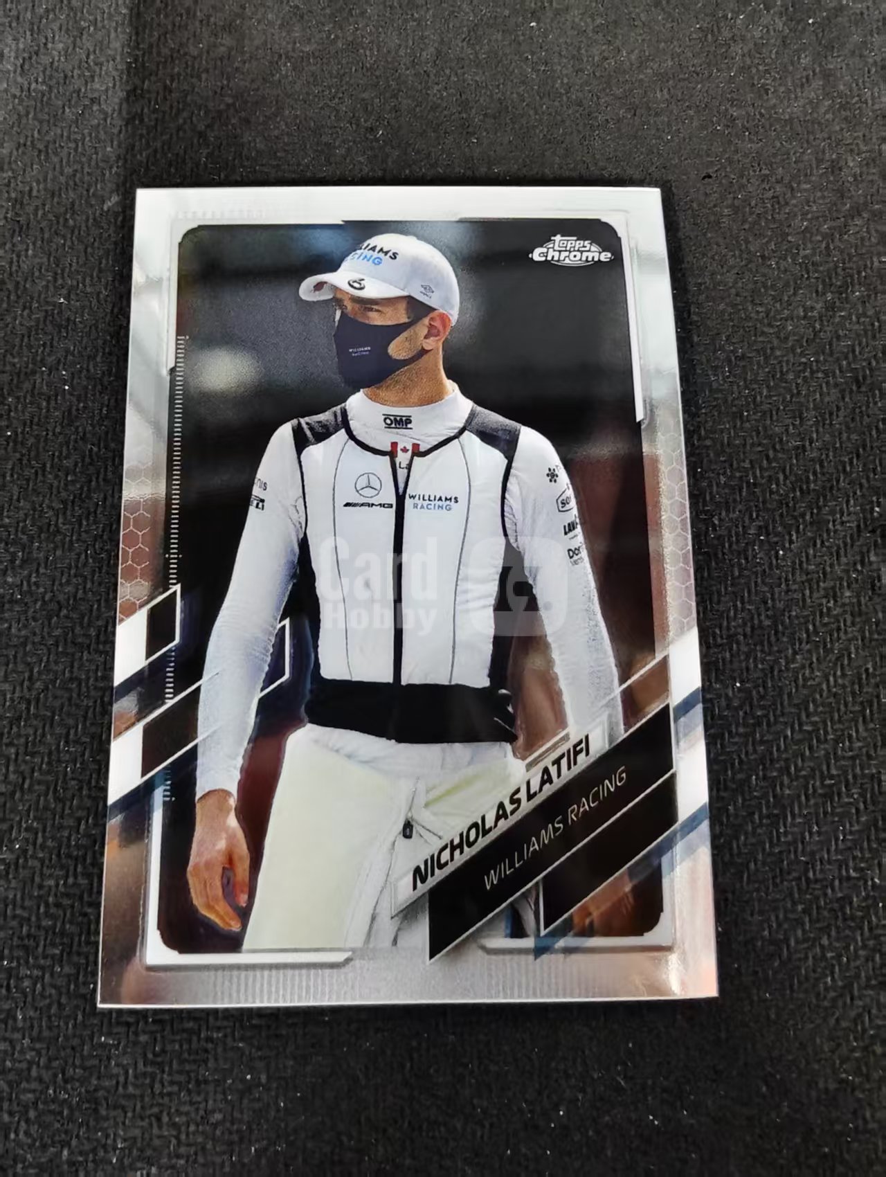 2021 Topps Chrome F1 Nicholas Latifi 尼古拉斯 拉提菲 划痕 边角瑕疵 #42