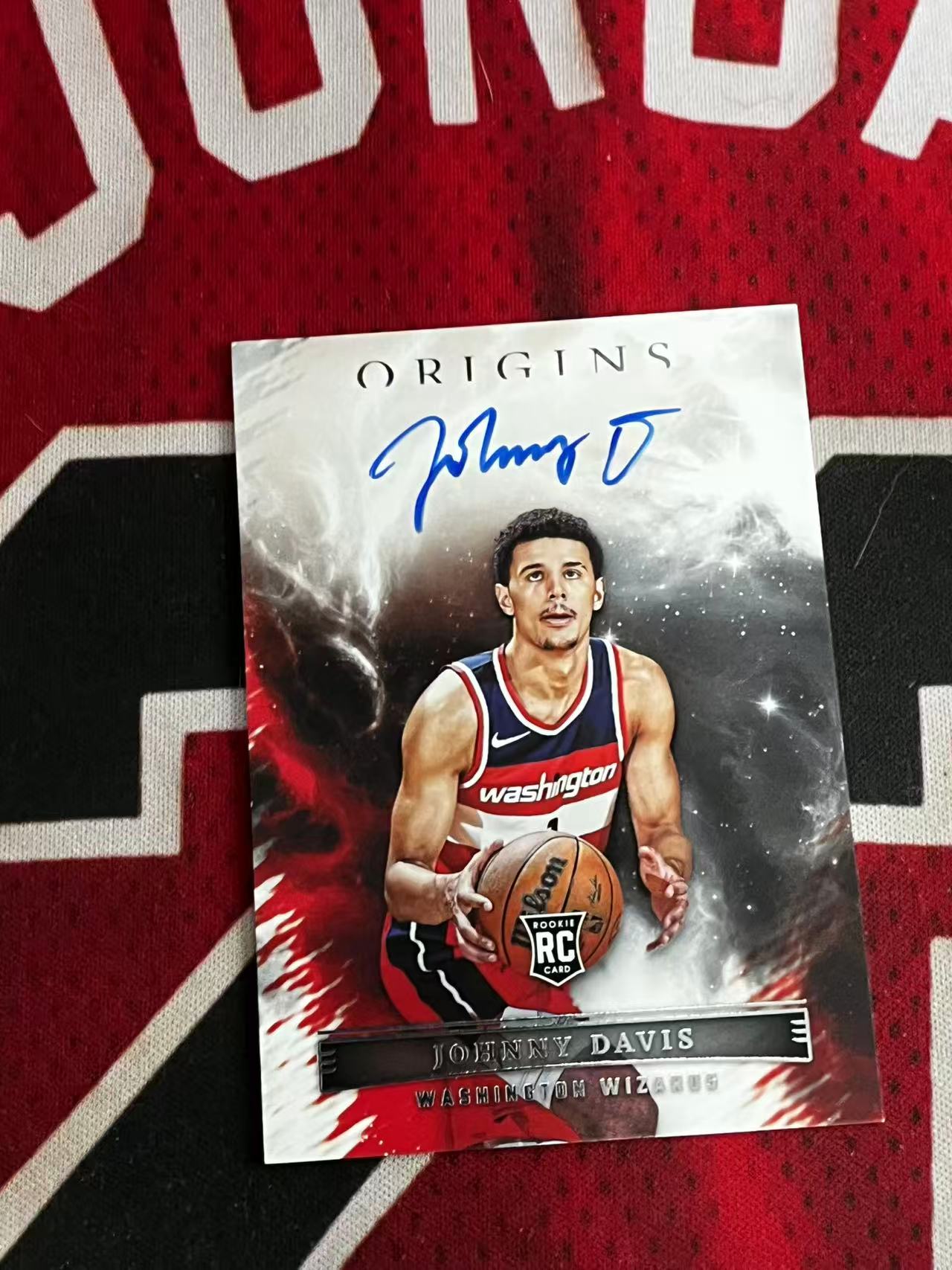 【接寄拍费率低至5%含卡淘手续费】2022-23 PANINI ORIGINS 起源系列 奇才 新秀RC 觉醒哥 约翰尼戴维斯 签字卡 卡签 专收凑套必备【烂臭嘴拍卖】