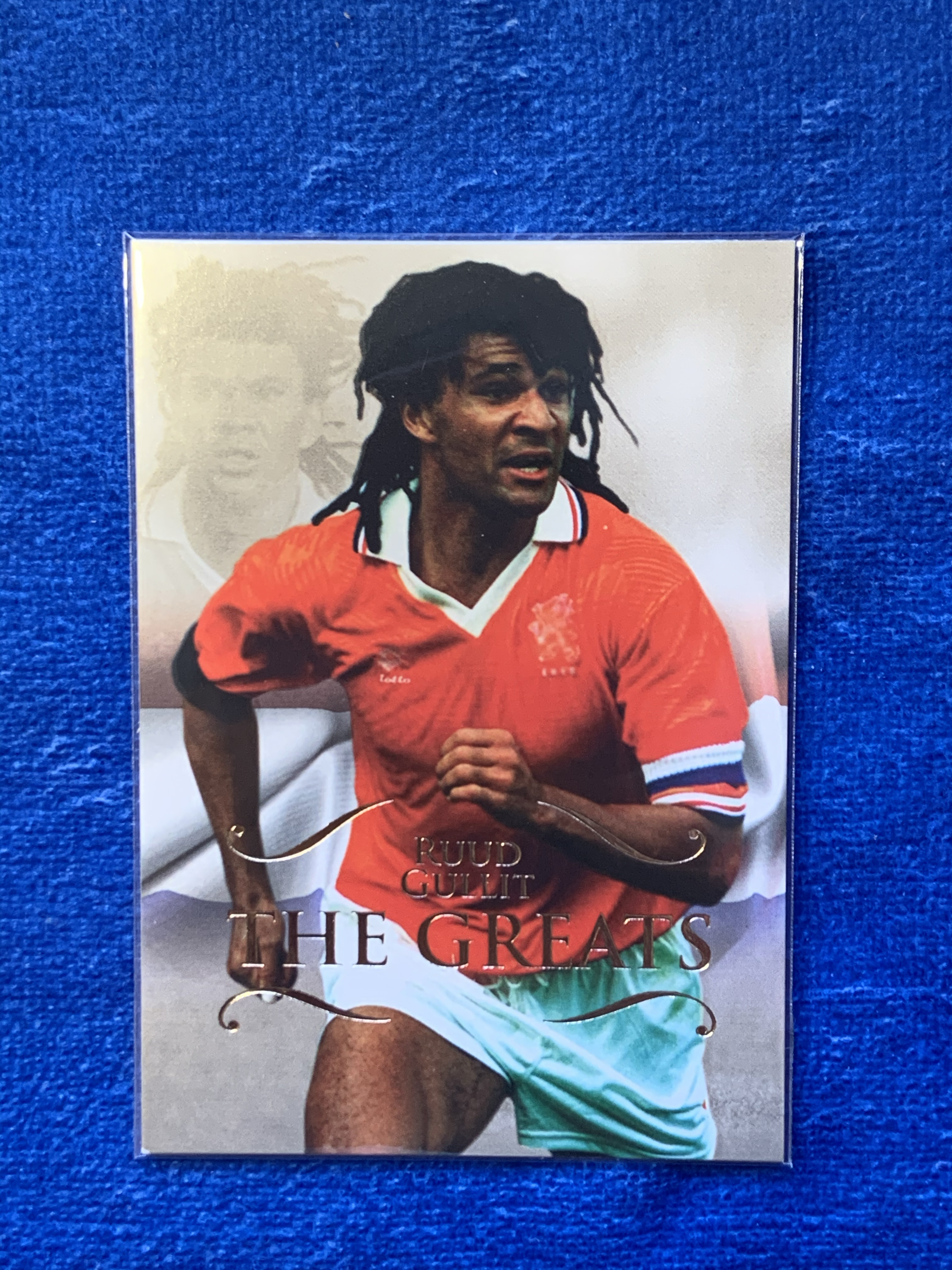 2011 Futera Holland Ruud Gullit 福特拉功勋特卡 荷兰Holland 古利特 AC米兰Milan 辫帅 切尔西Chelsea 欧洲杯欧冠意甲冠军 不保卡品