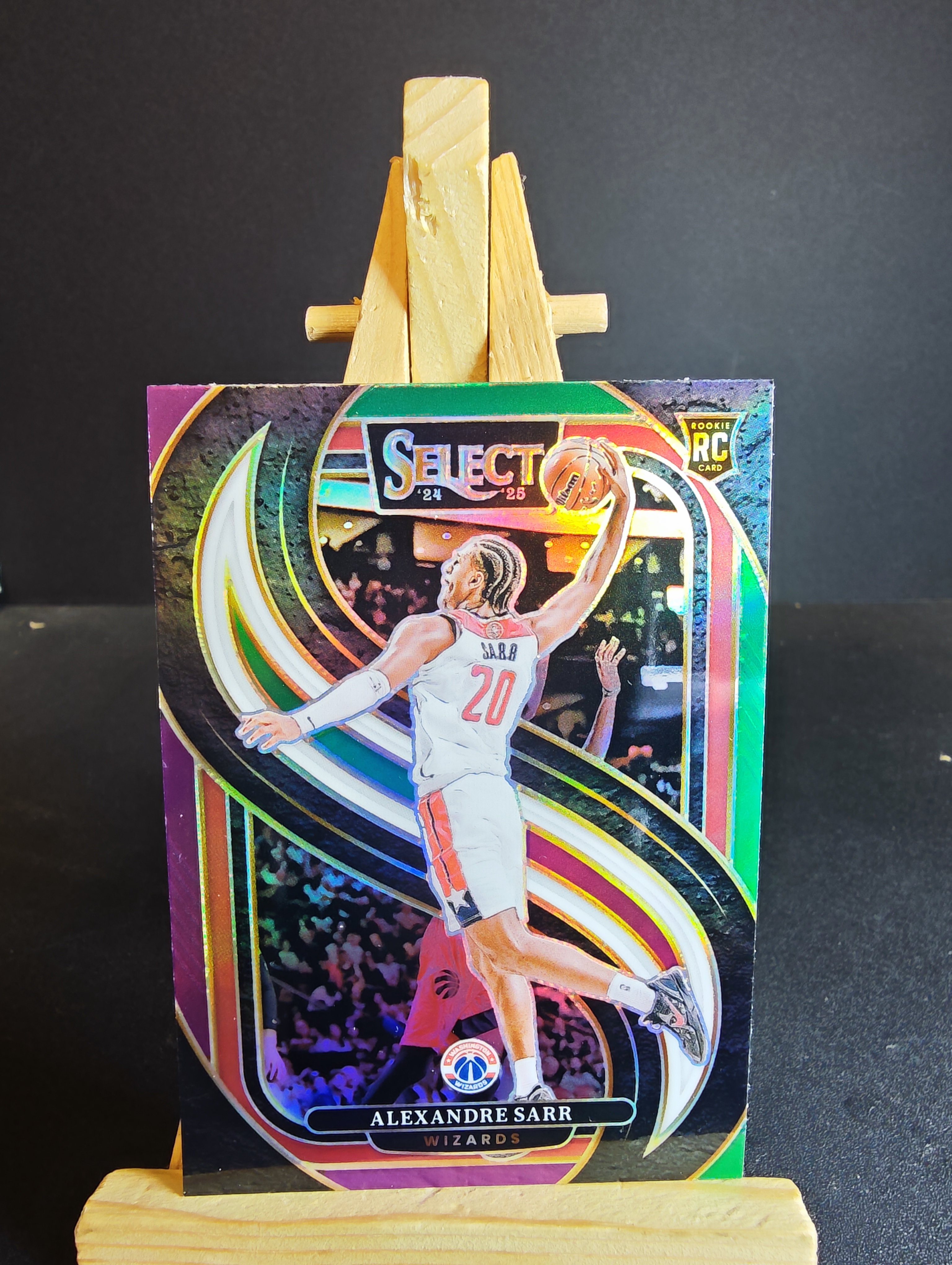 2024-25 Panini Select Alex Sarr RC select 亚历克斯 萨尔 新秀 特卡 卡品如图 91代拍