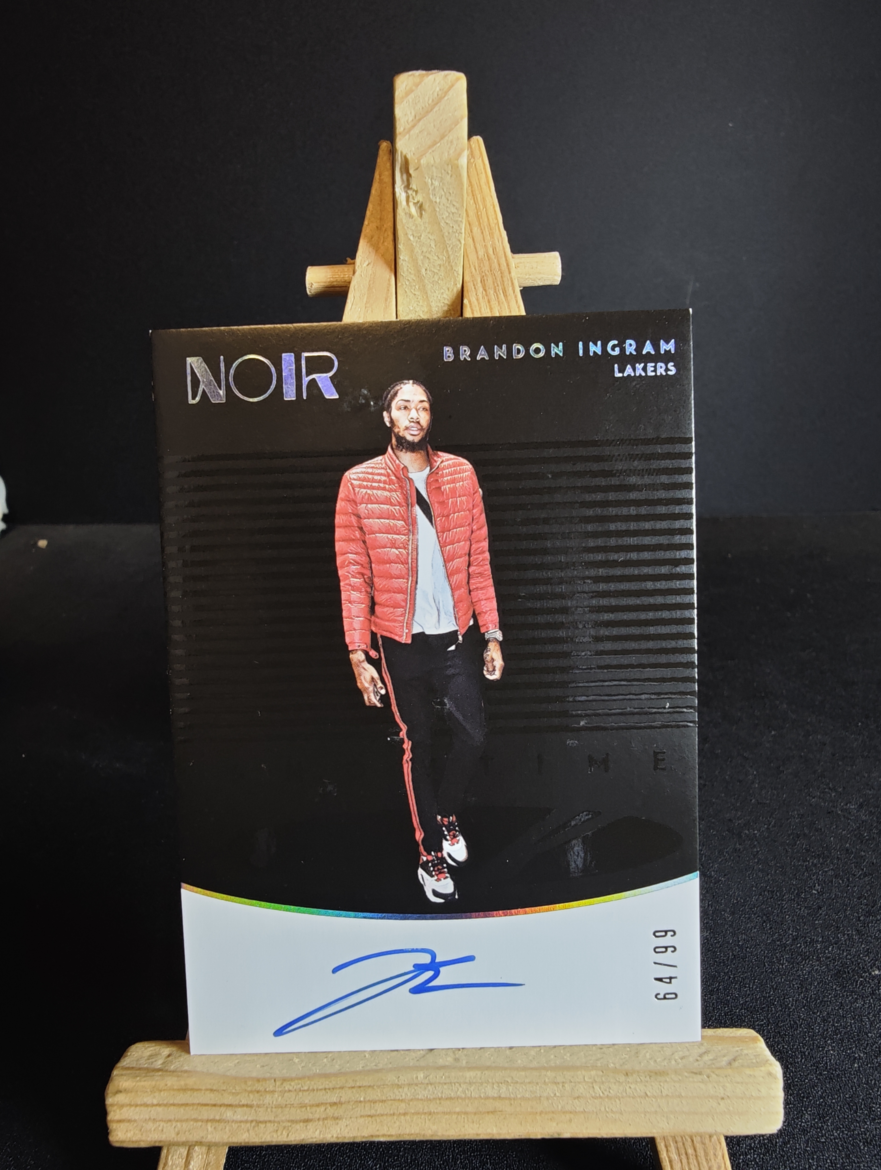2018-19 Panini Noir Brandon Ingram noir 签字 卡签 布兰登 英格拉姆 走秀 99编卡品如图 杰瑞11.15 卡品如图