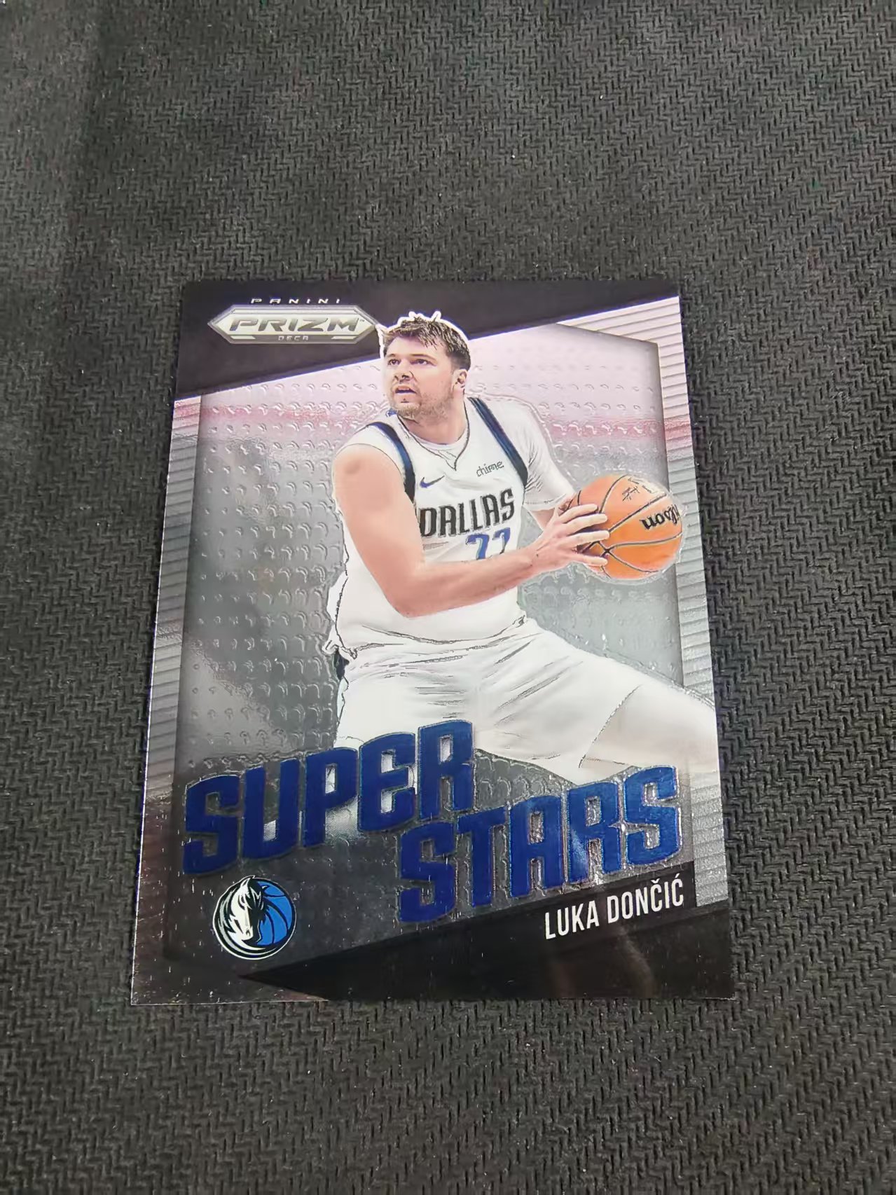 【可合并,不累计】2024-25 Panini prizm deca Luka Doncic PZ 复古 复刻 卢卡 东契奇 077 东77 独行侠 特卡 划痕 边角瑕疵 #3