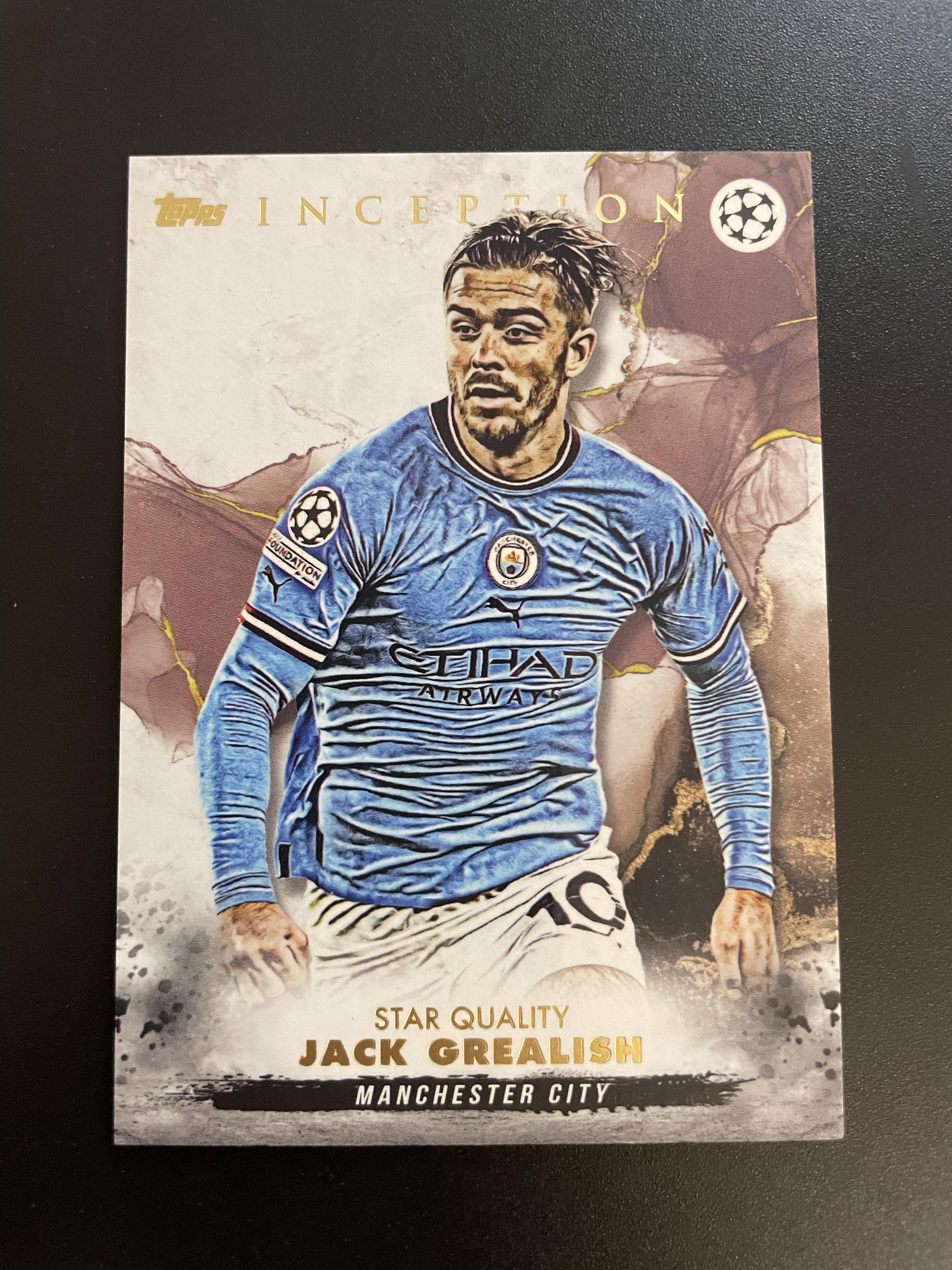2023 Topps inception Jack Grealish 【hellfire拍卖】topps 盗梦空间系列 曼城 英格兰 格拉利什 base jjj