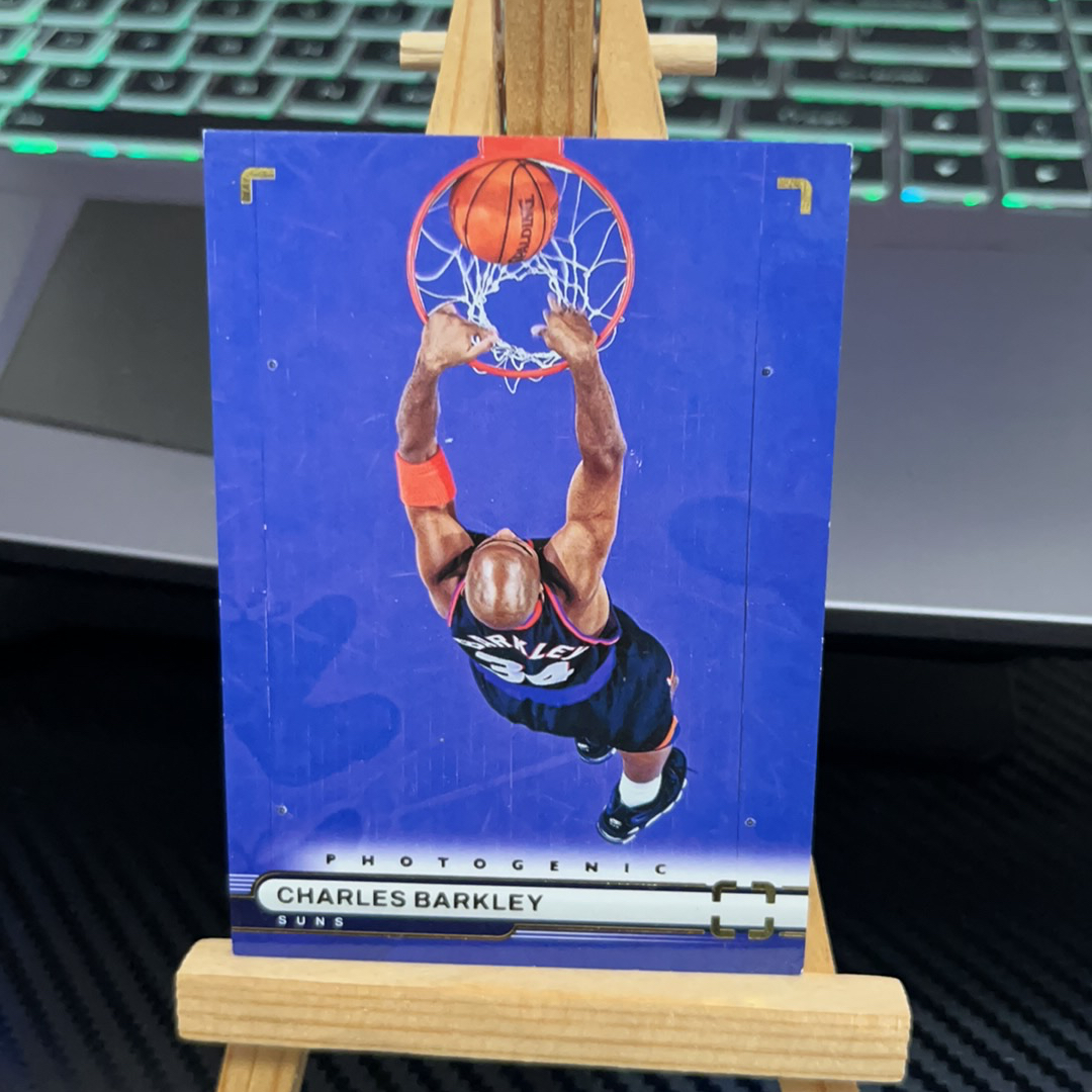 2022-23 Panini PaniniPhotoGenicNBA Charles Barkley 查尔斯 巴克利 太阳 上镜系列 卡品如图 瑕疵看图 凑图必备 值得收藏!