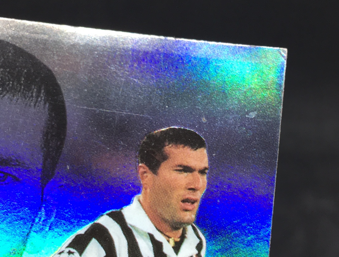 【DC拍卖】11.01 小科比 MERLIN SERIE A 99 意甲系列 稀有大比例世界杯巨星特卡 实卡美如画 意甲豪门尤文图斯队传奇巨星 齐达内(微瑕)